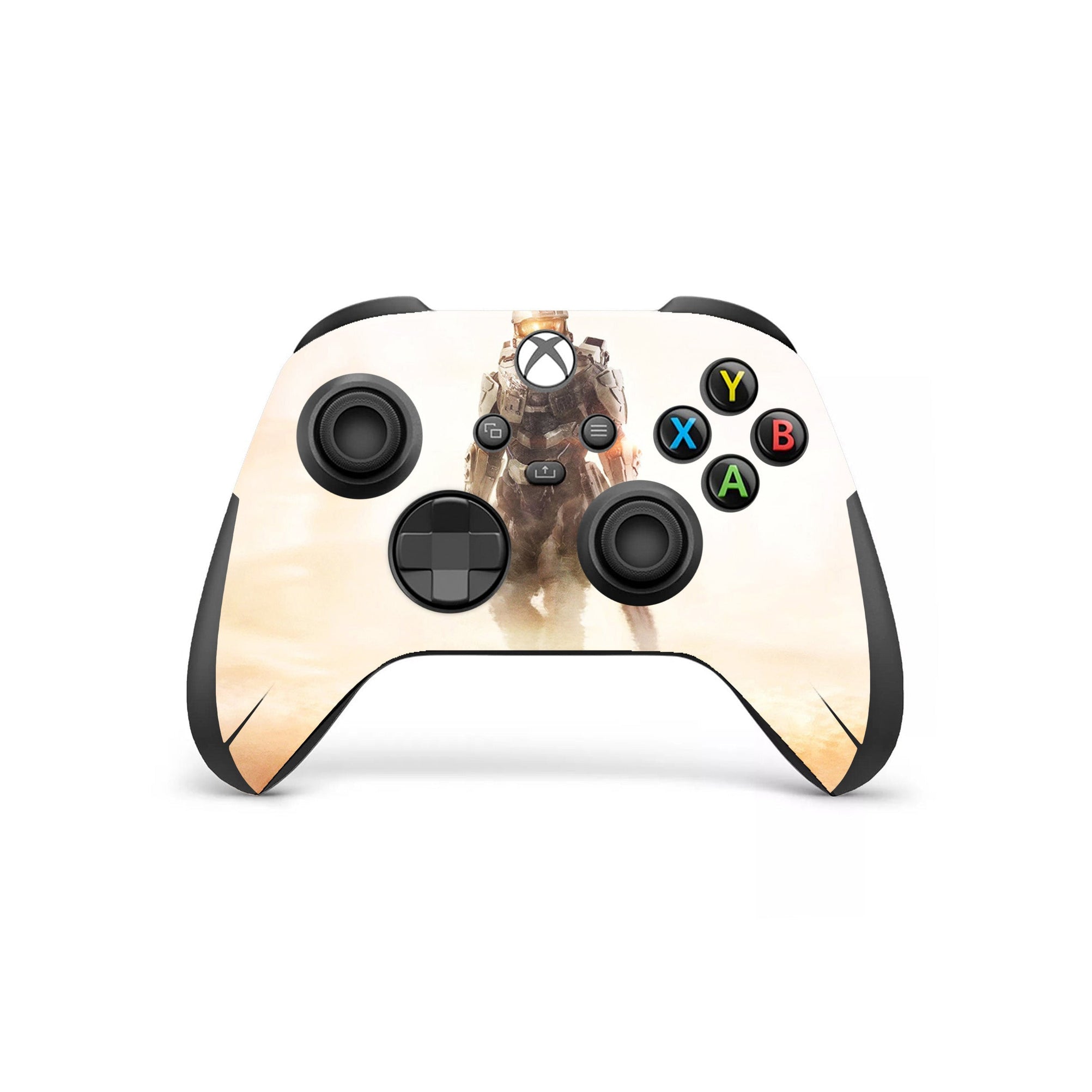 A video game skin featuring a Spartan Vanguard 5 design for the Xbox Series X Controller.