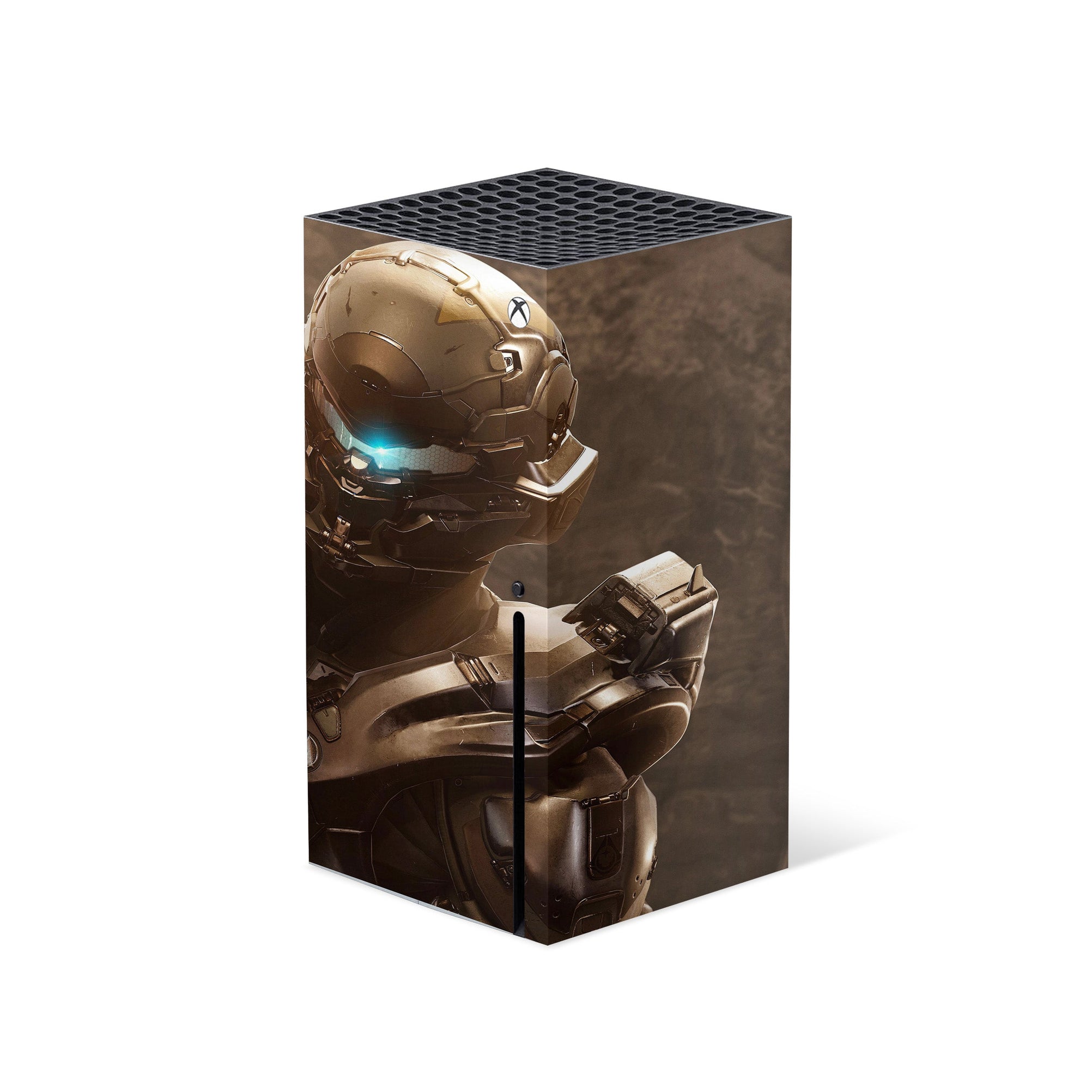 A video game skin featuring a Spartan Vanguard 6 design for the Xbox Series X.