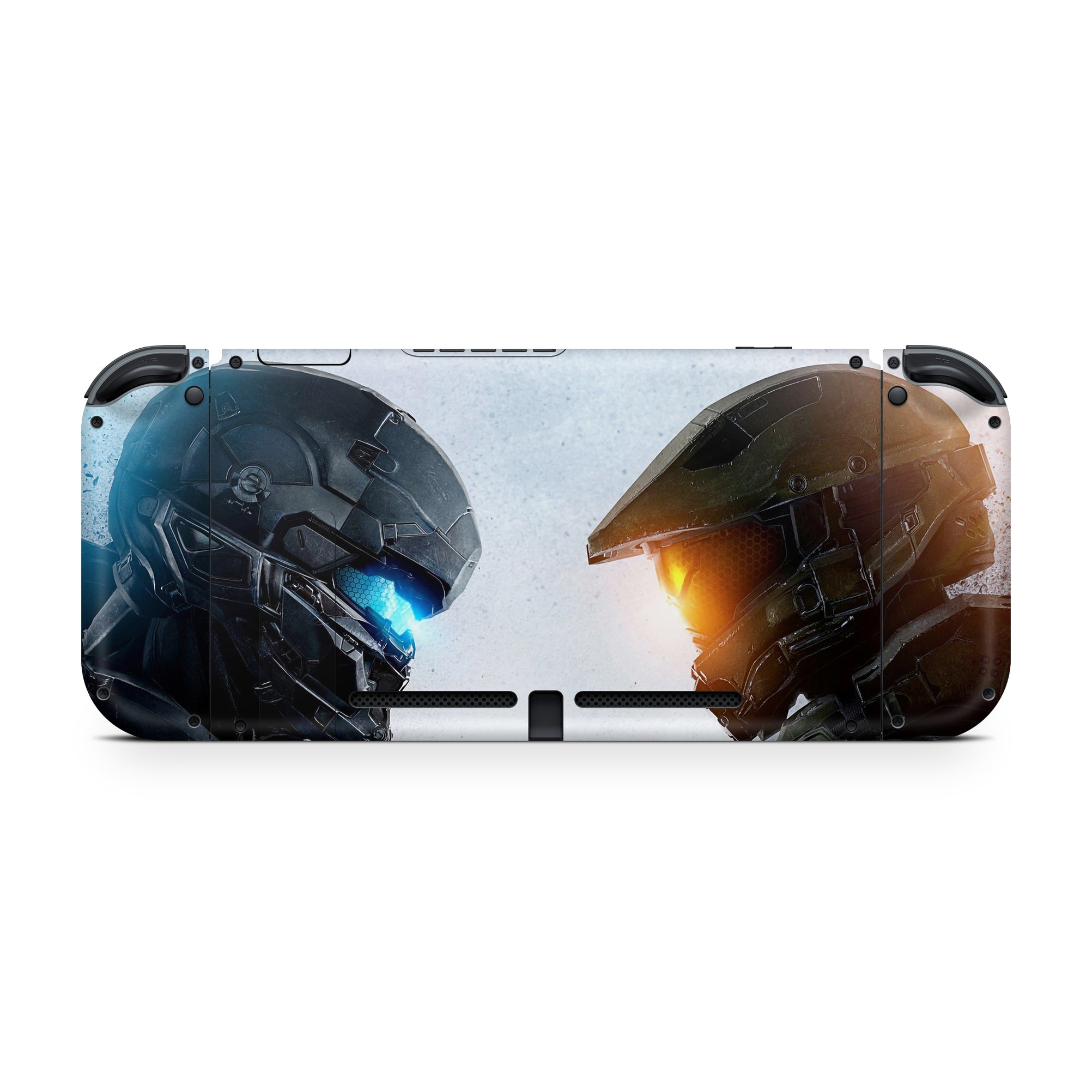 A video game skin featuring a Spartan Vanguard 7 design for the Nintendo Switch.