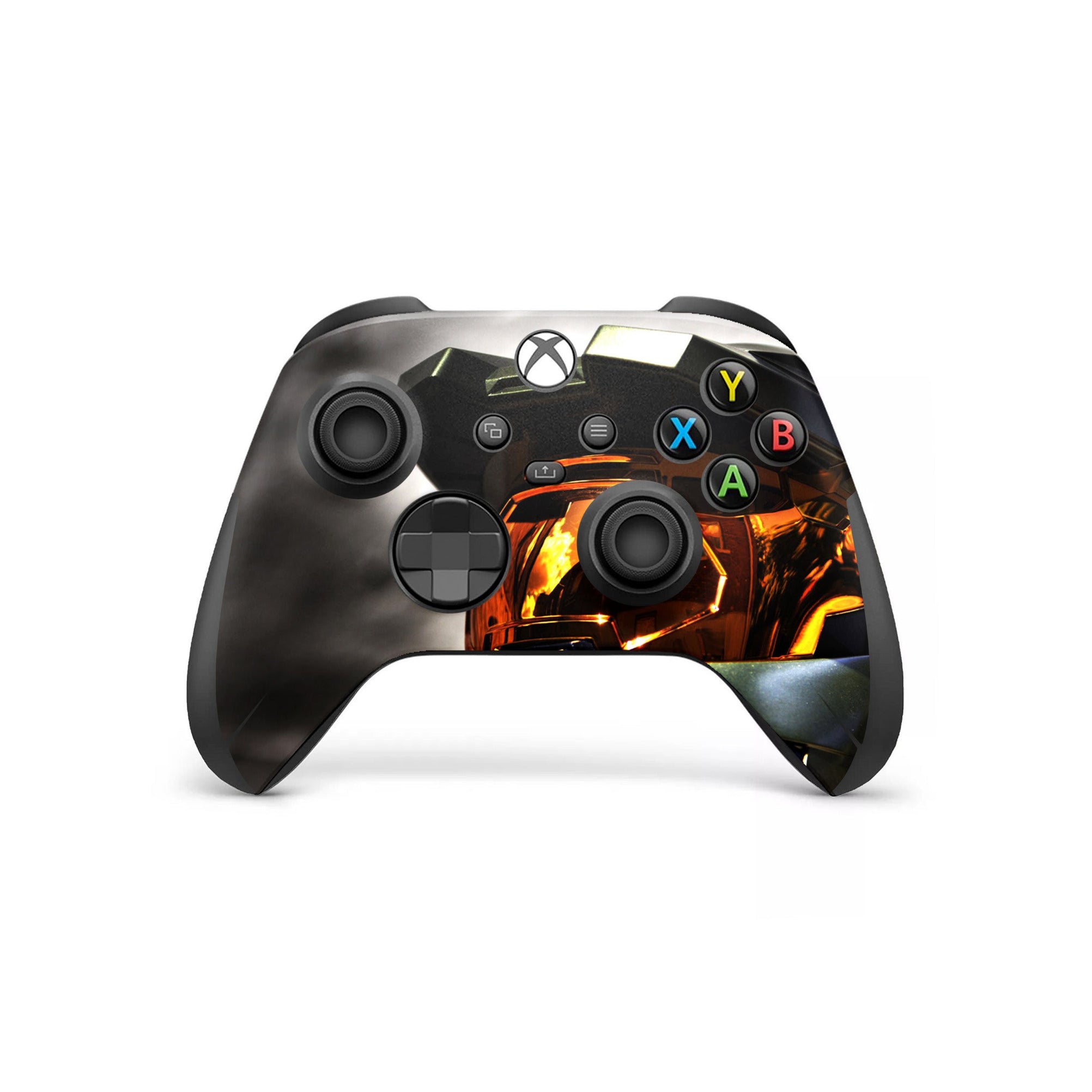 A video game skin featuring a Spartan Vanguard 8 design for the Xbox Series Wireless Controller.