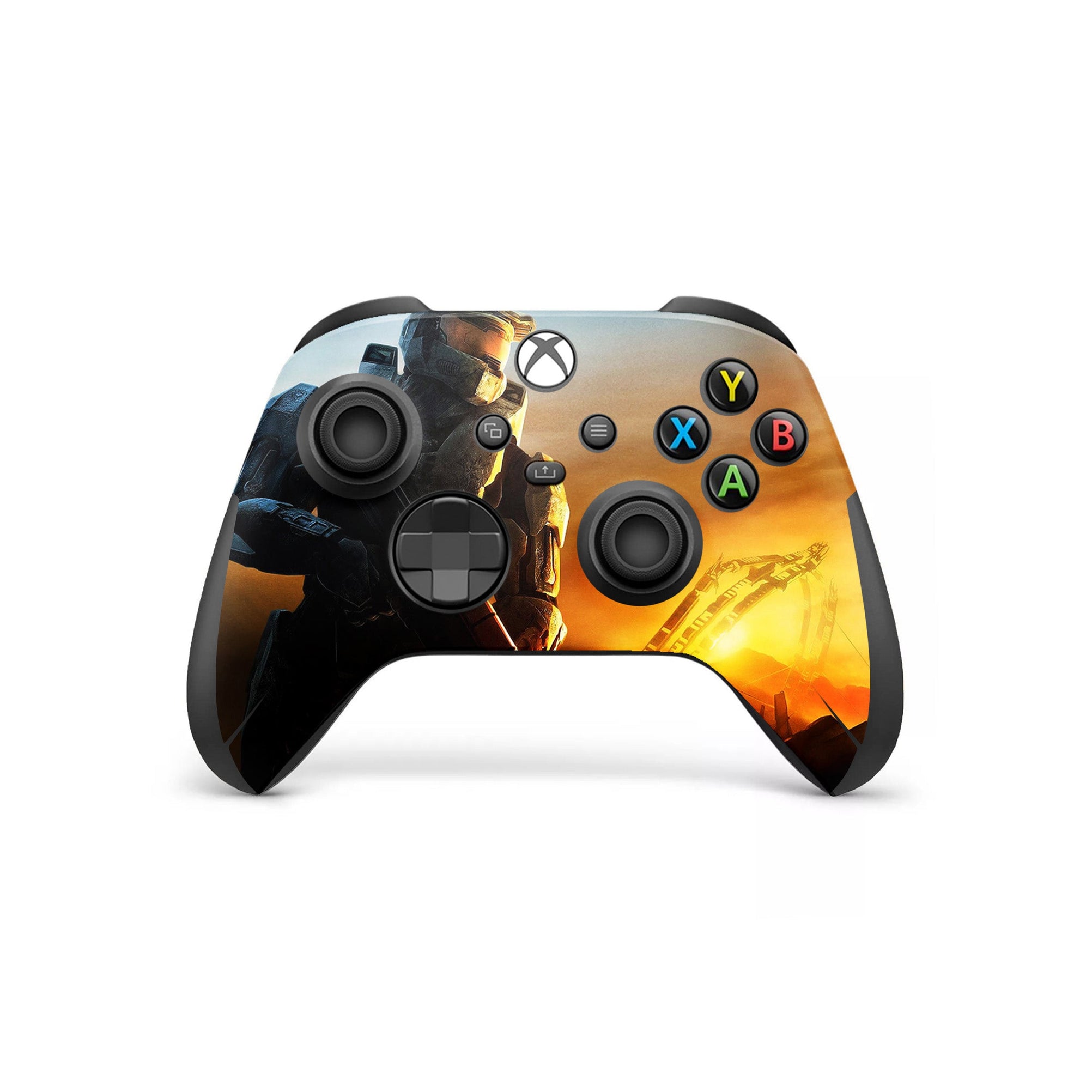 A video game skin featuring a Spartan Vanguard 10 design for the Xbox Series Wireless Controller.