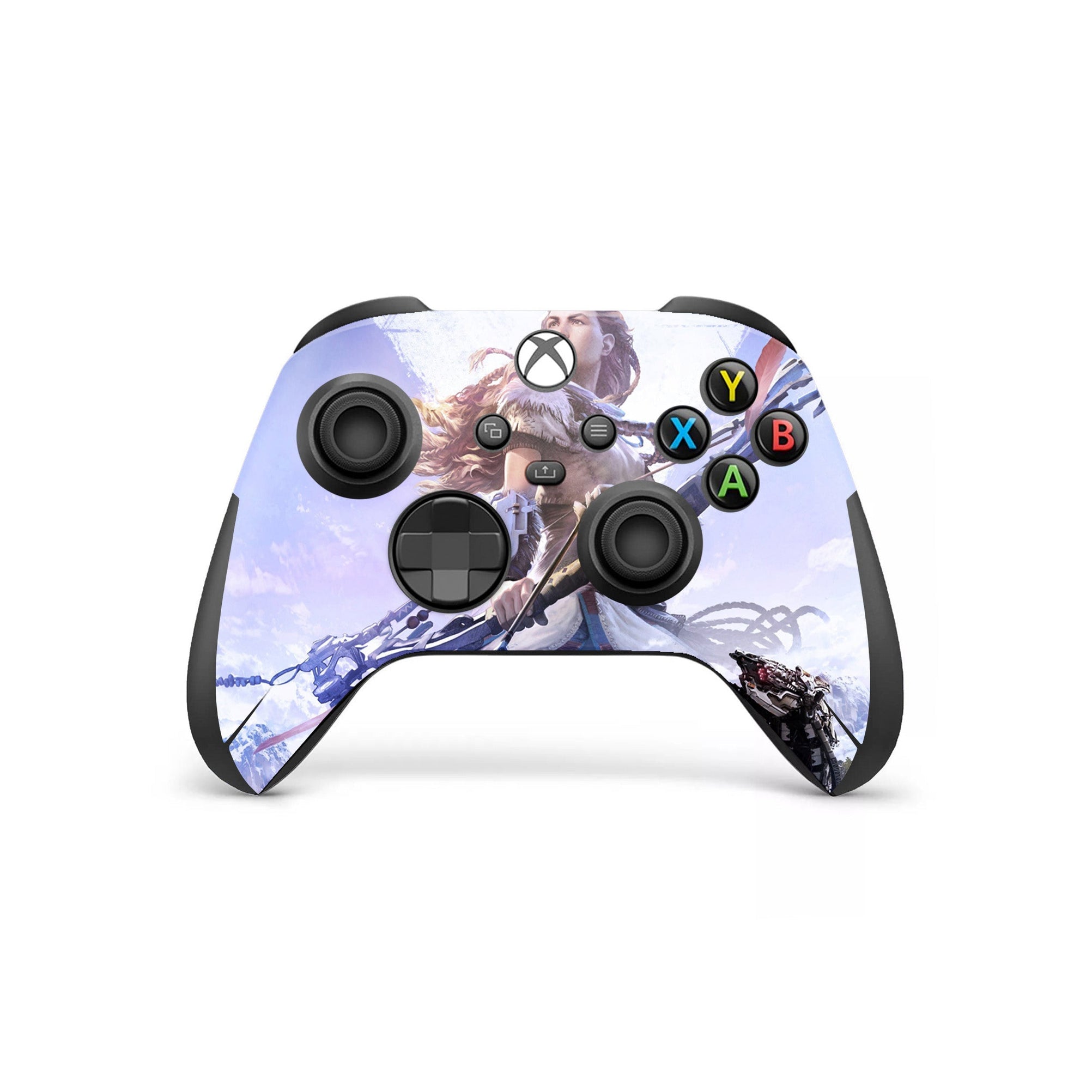 A video game skin featuring a Machine Hunter 2 design for the Xbox Series X Controller.