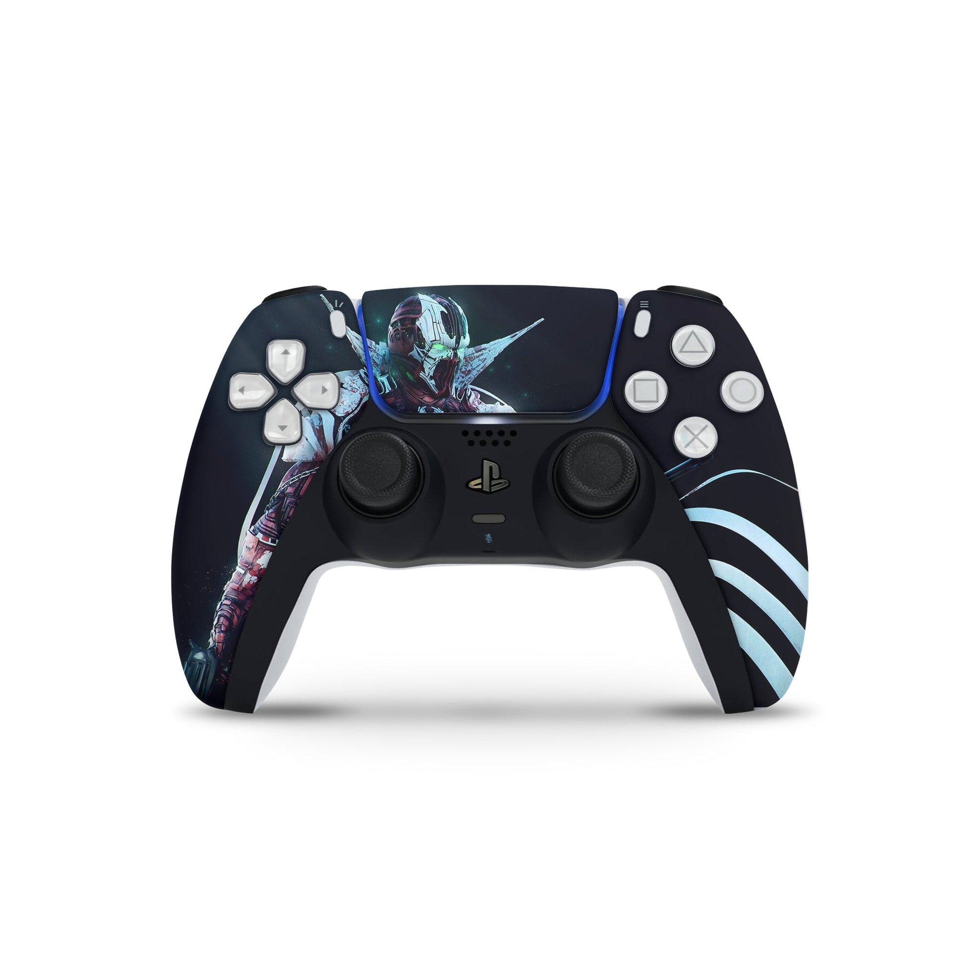 A video game skin featuring a Hellspawn Avenger 2 design for the PS5 Controller.