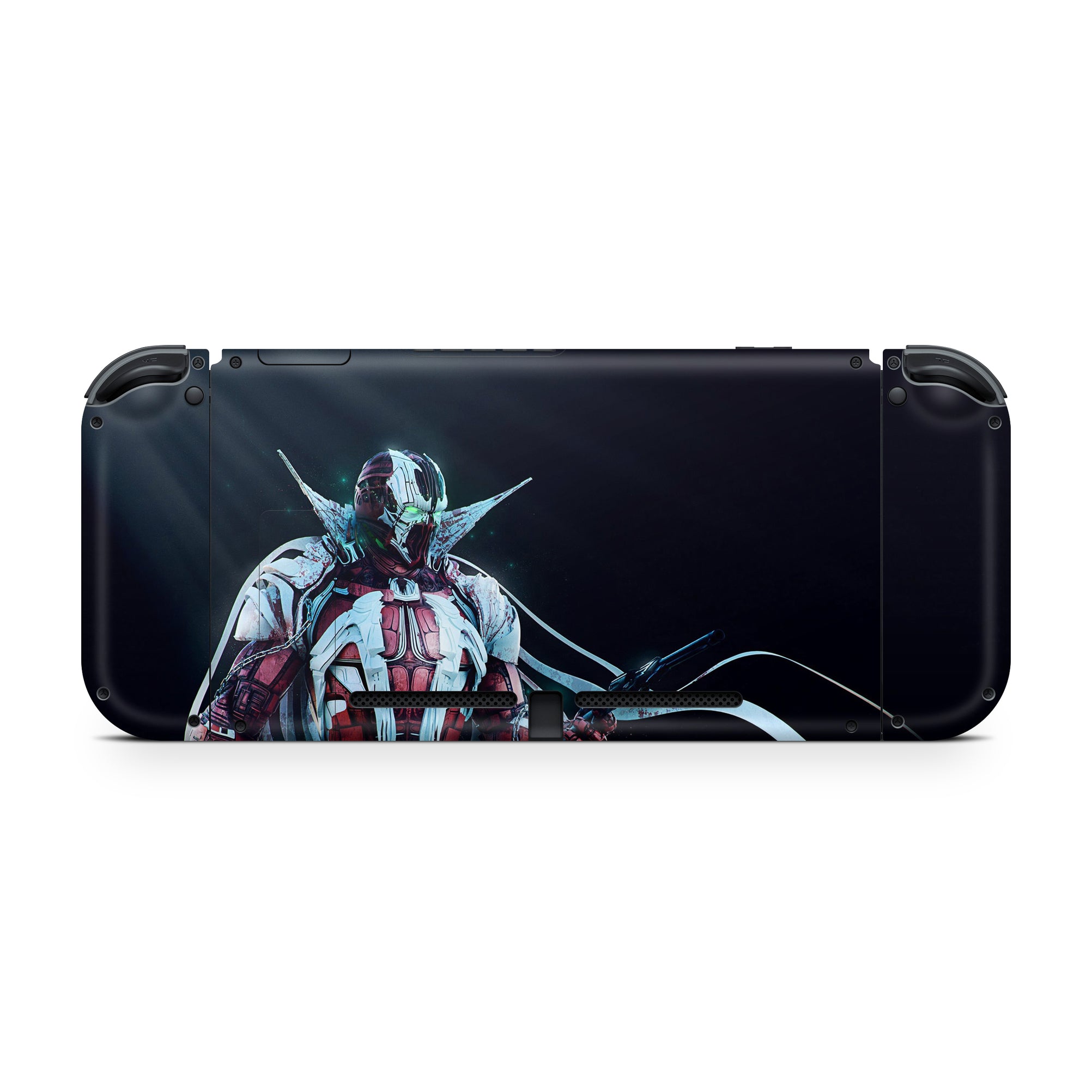 A video game skin featuring a Hellspawn Avenger 2 design for the Nintendo Switch.