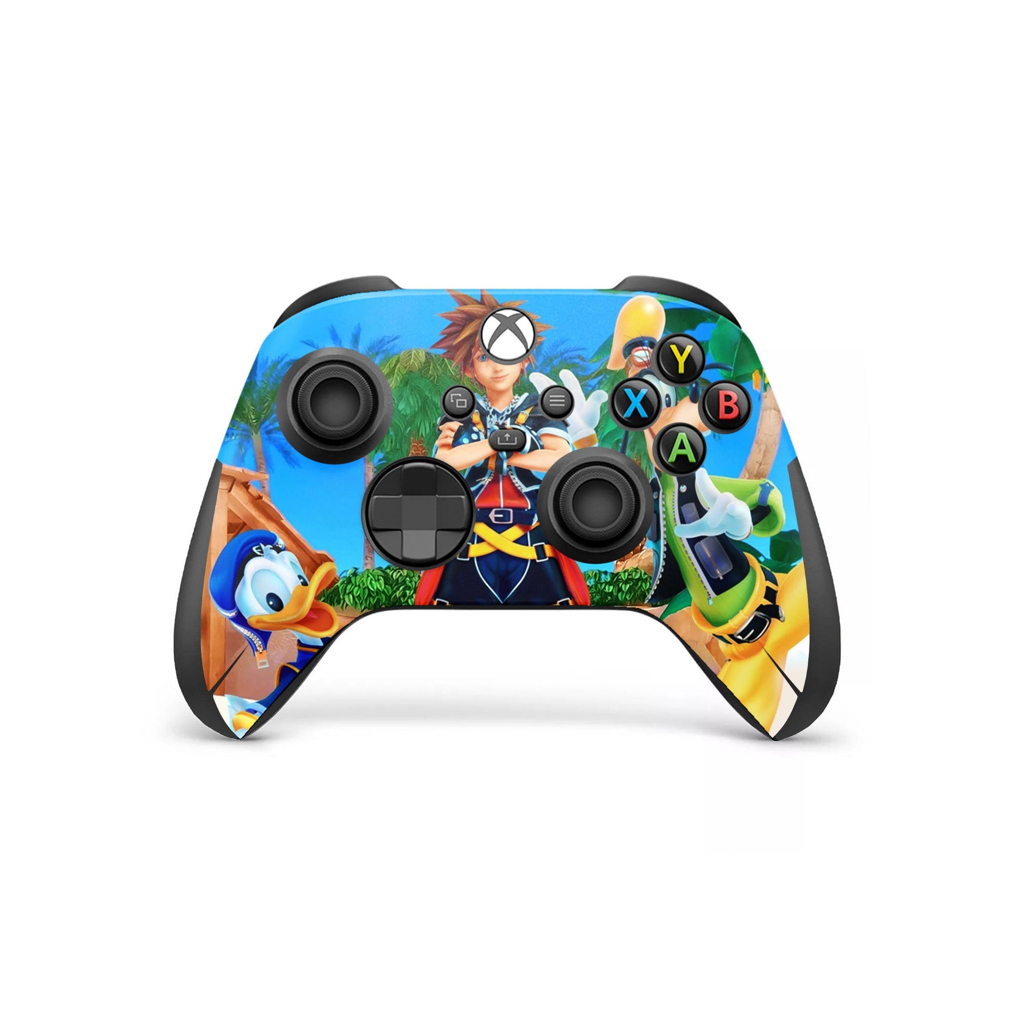 A video game skin featuring a Keyblade Hero 1 design for the Xbox Series Wireless Controller.