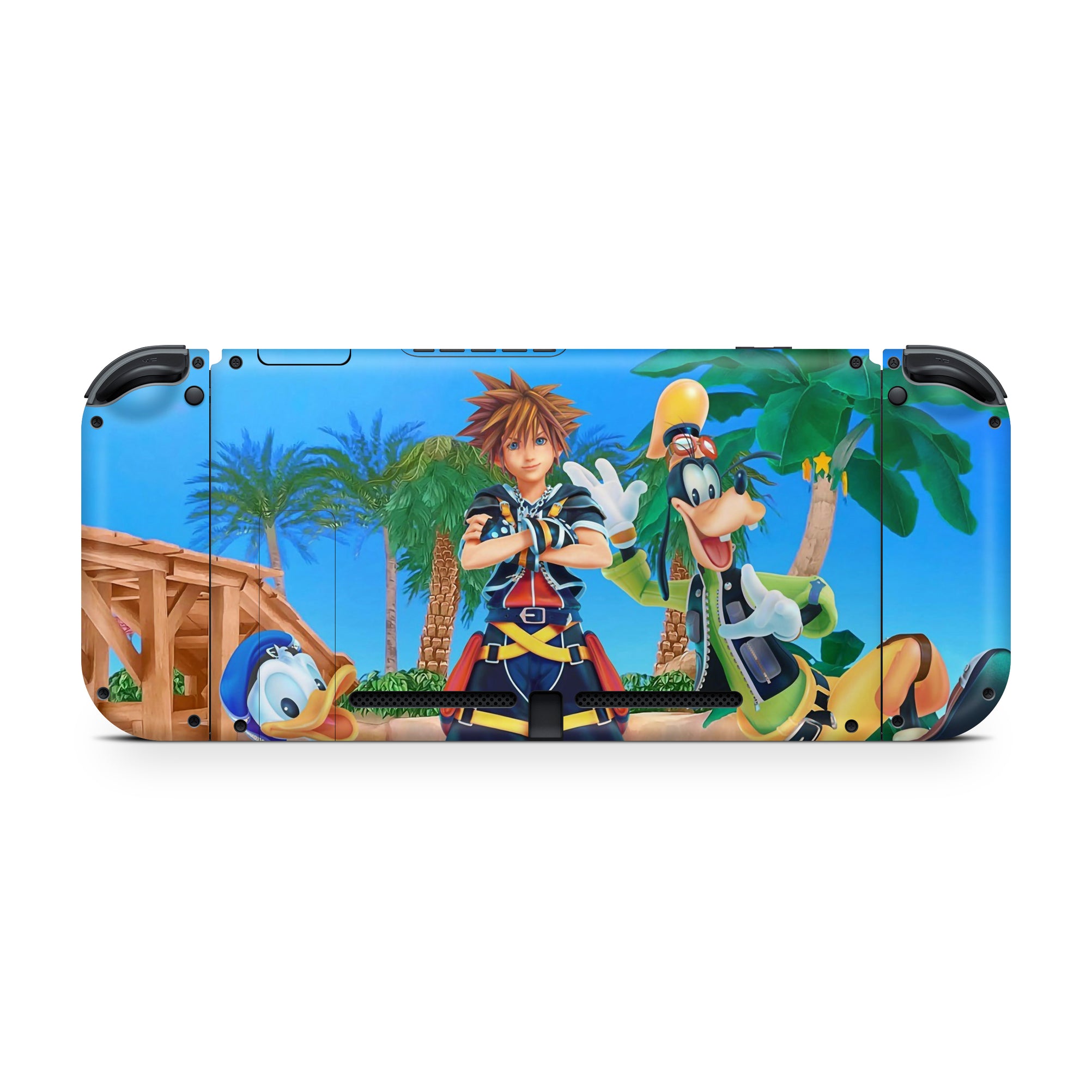 A video game skin featuring a Keyblade Hero 1 design for the Nintendo Switch.