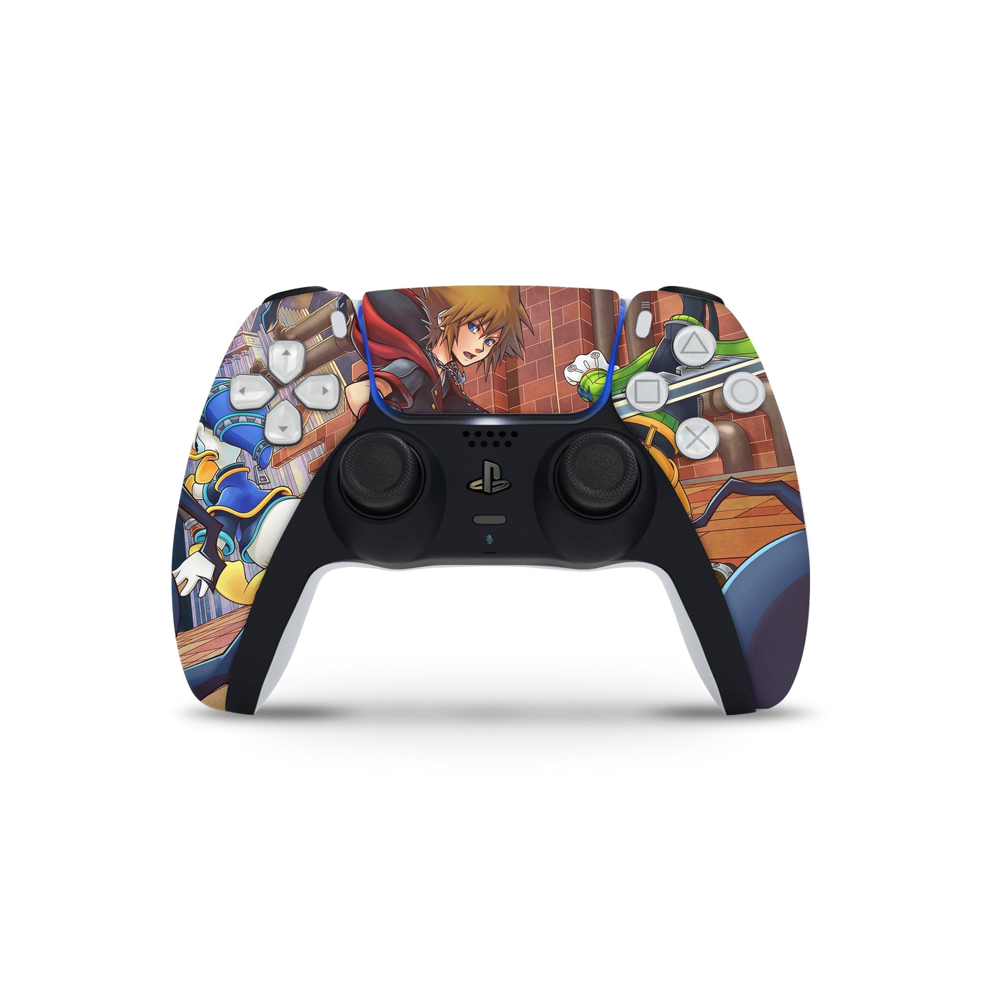 A video game skin featuring a Keyblade Hero 2 design for the PS5 Controller.