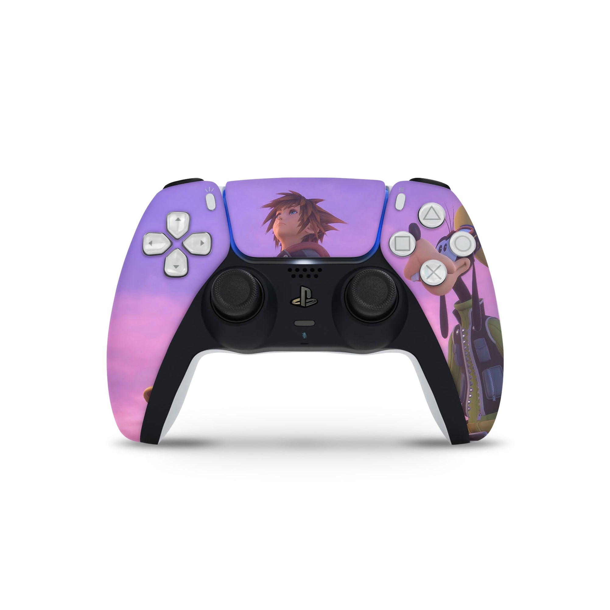 A video game skin featuring a Keyblade Hero 4 design for the PS5 Controller.