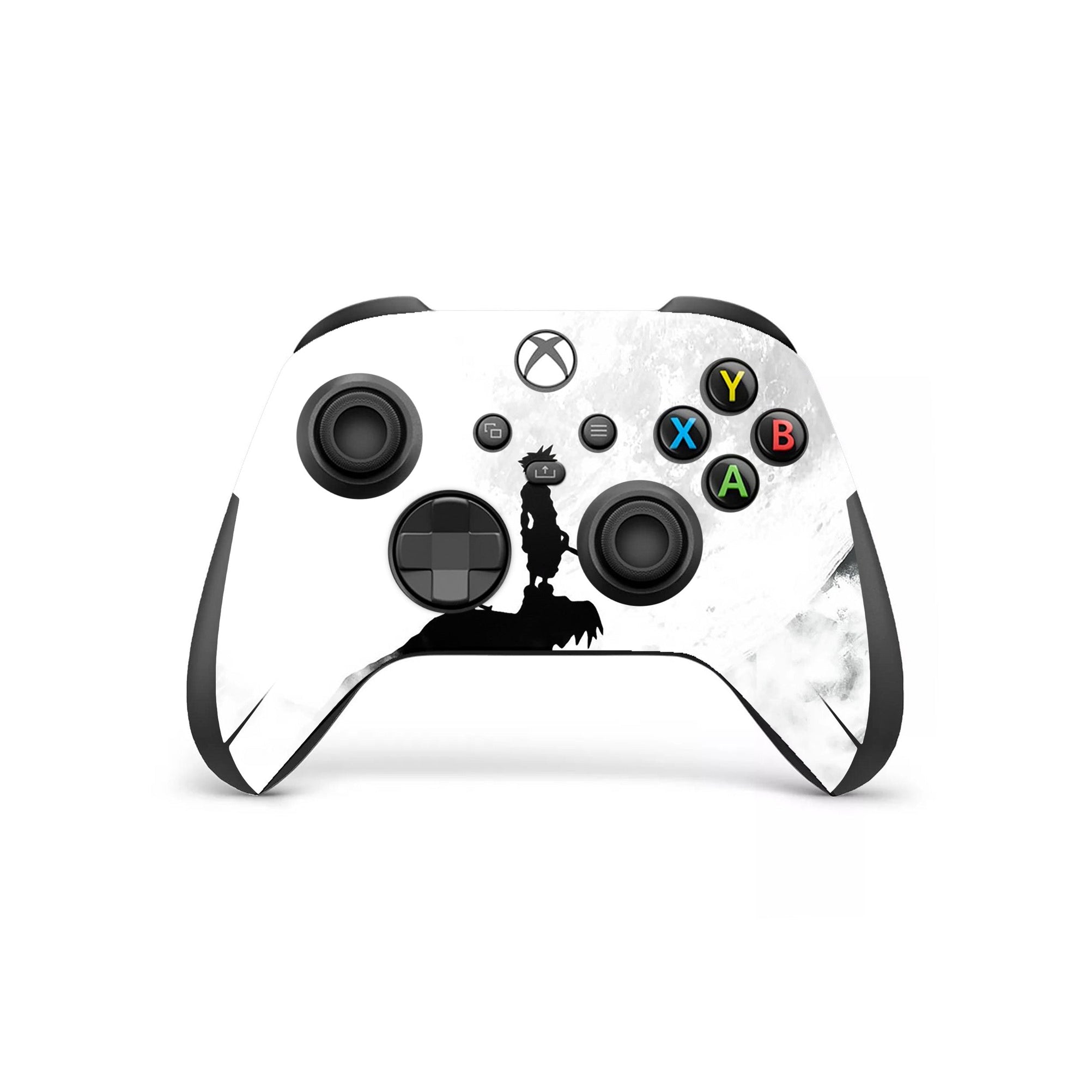 A video game skin featuring a Keyblade Hero 5 design for the Xbox Series Wireless Controller.