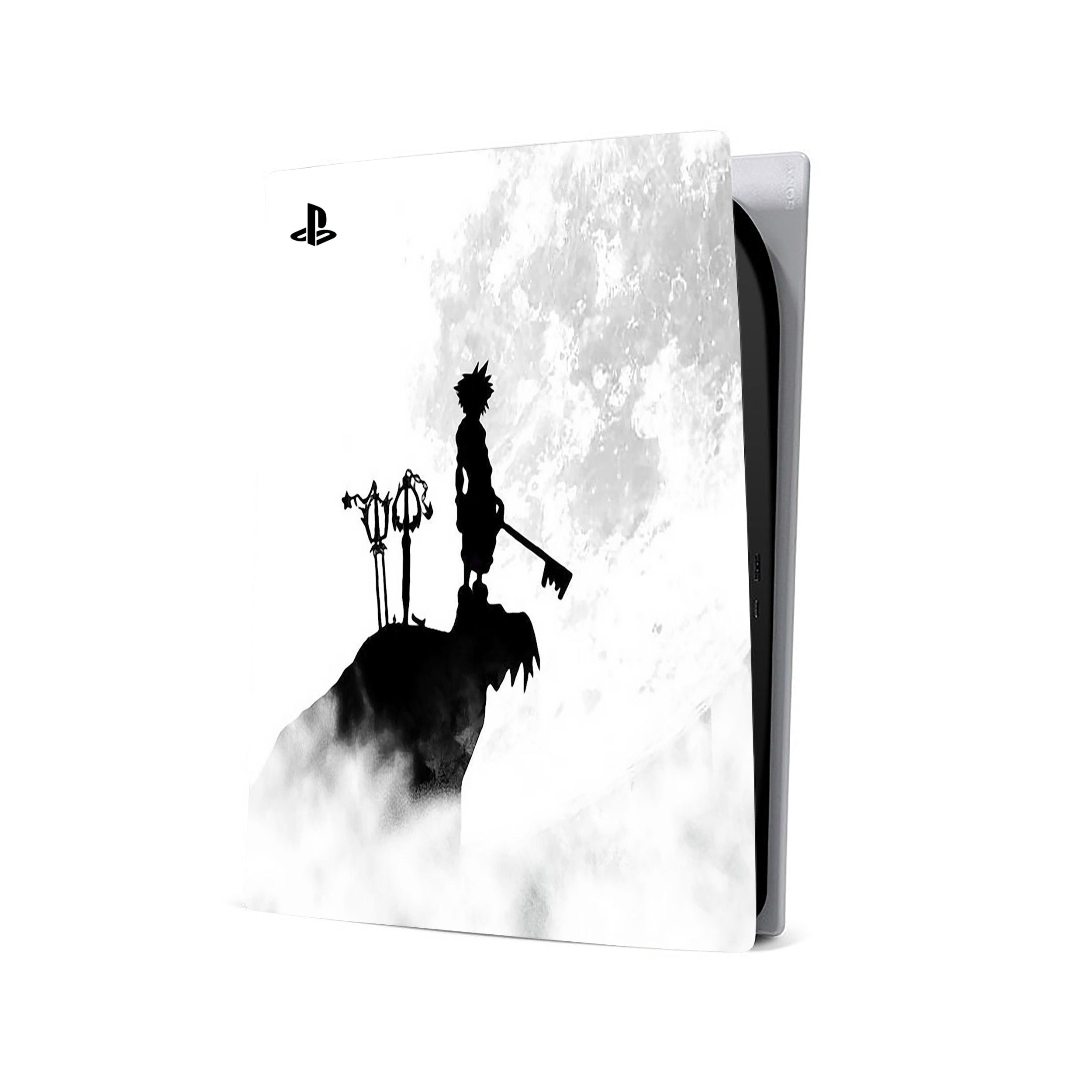 A video game skin featuring a Keyblade Hero 5 design for the PS5.