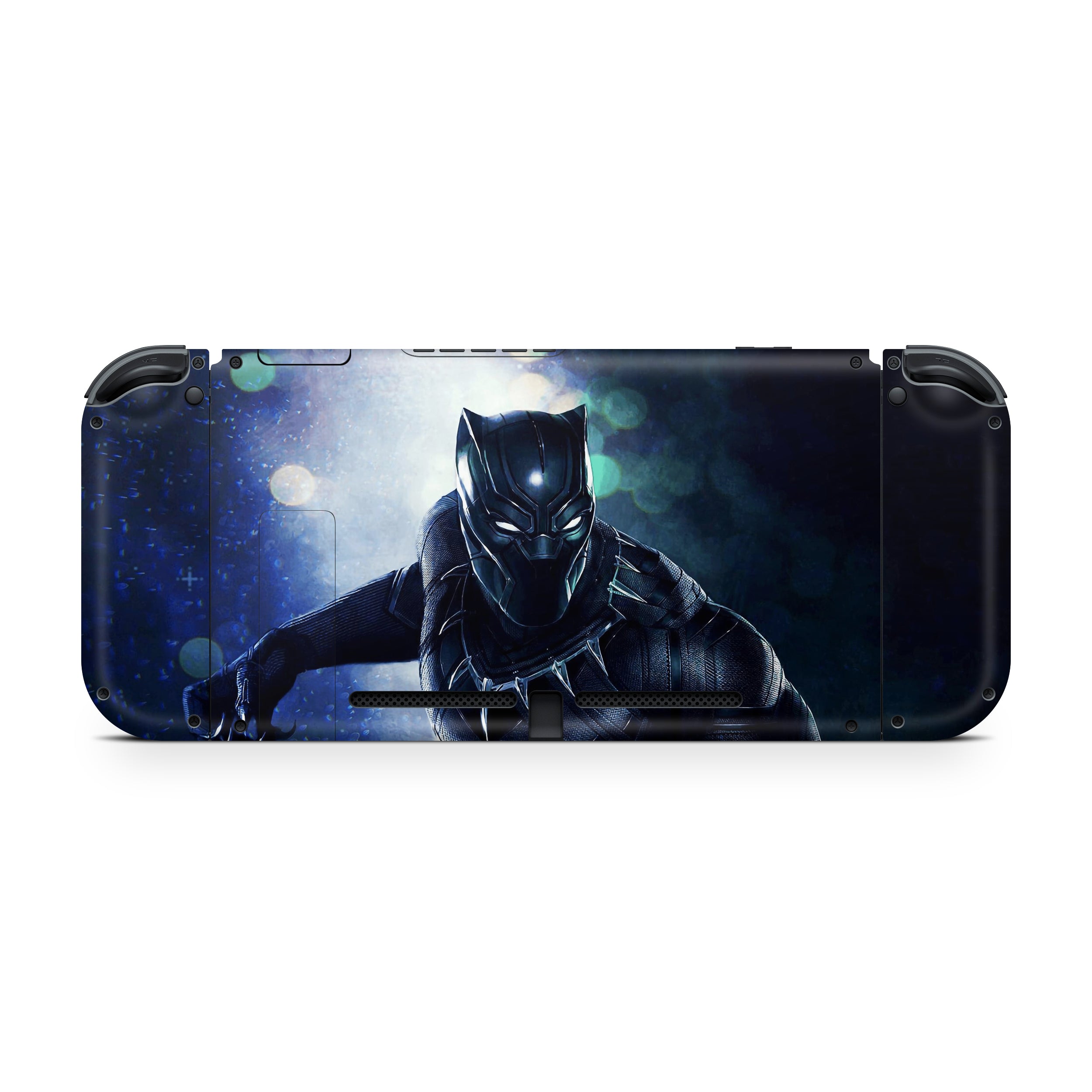 A video game skin featuring a Panther Sovereign King 1 design for the Nintendo Switch.