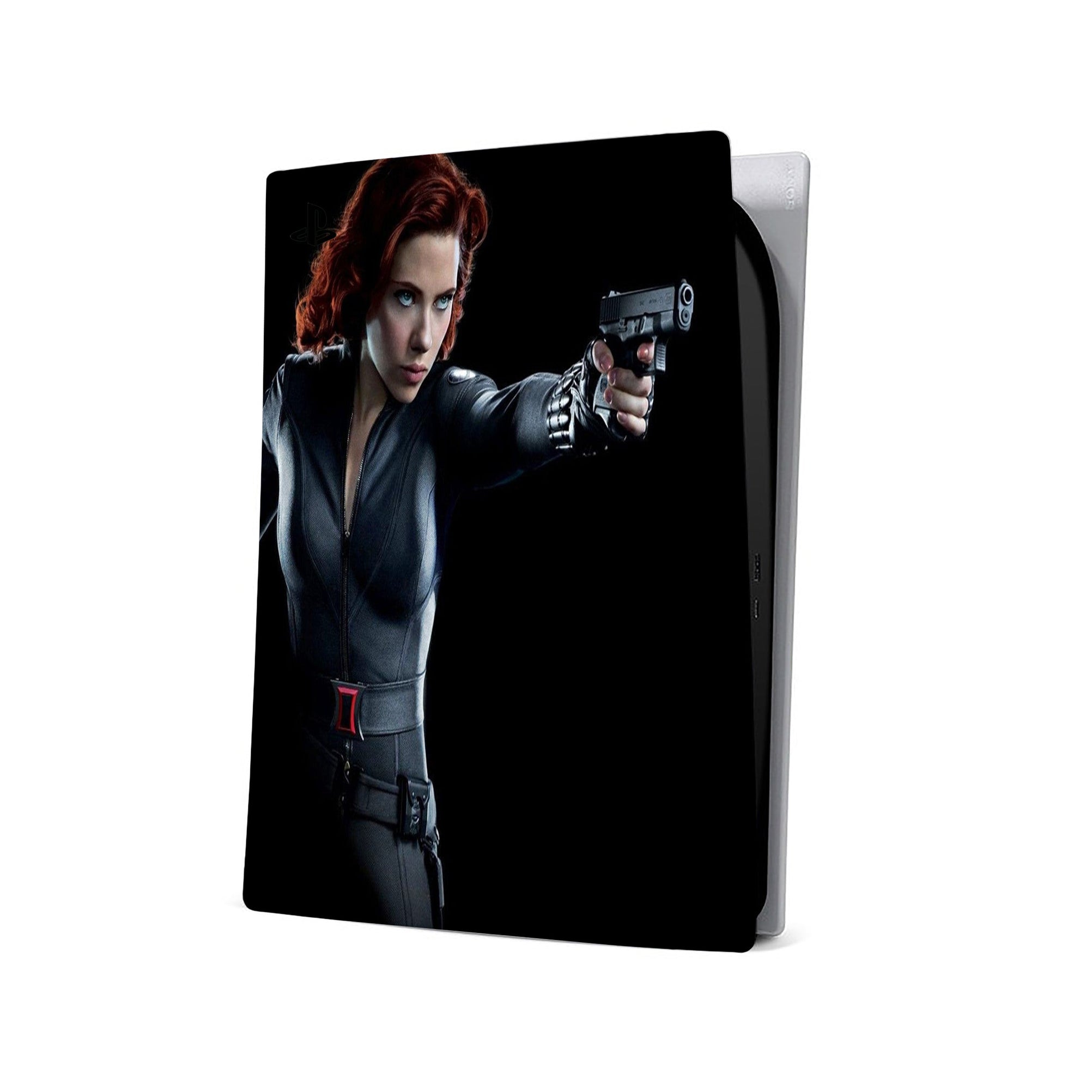 A video game skin featuring a Crimson Shadow 6 design for the PS5.