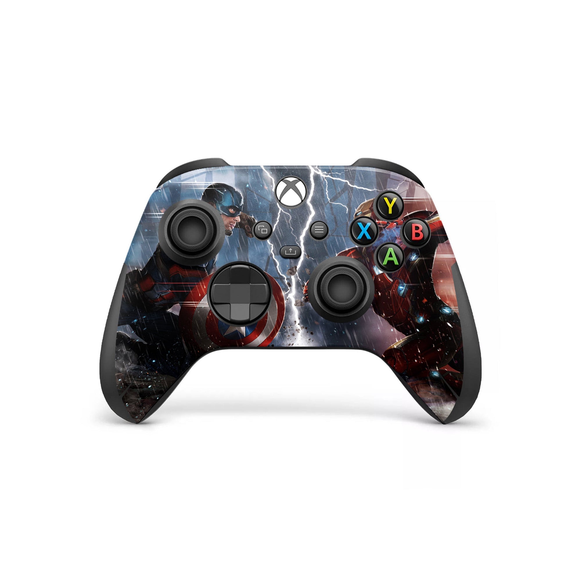 A video game skin featuring a Shield Bearer 1 design for the Xbox Series Wireless Controller.