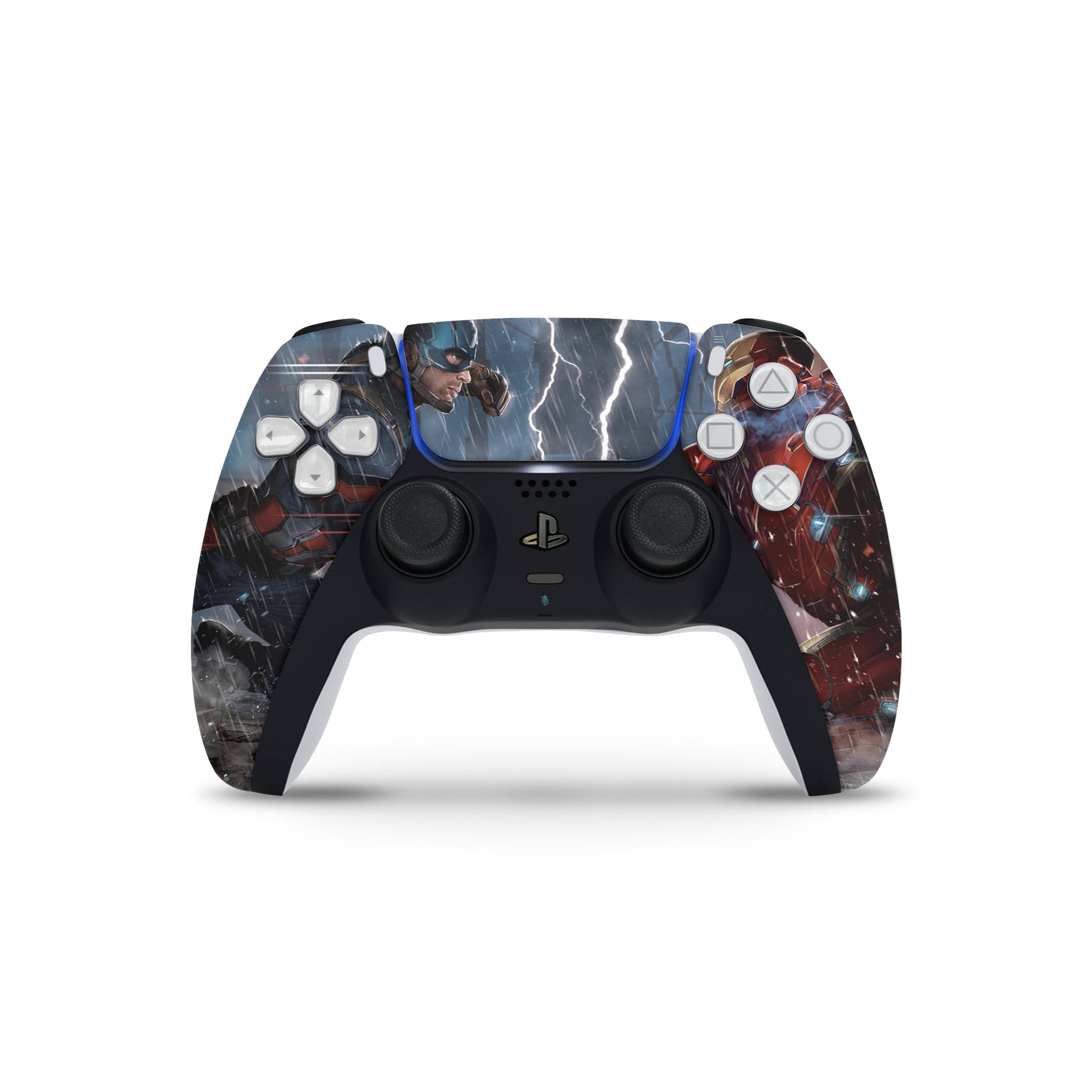 A video game skin featuring a Shield Bearer 1 design for the PS5 Controller.