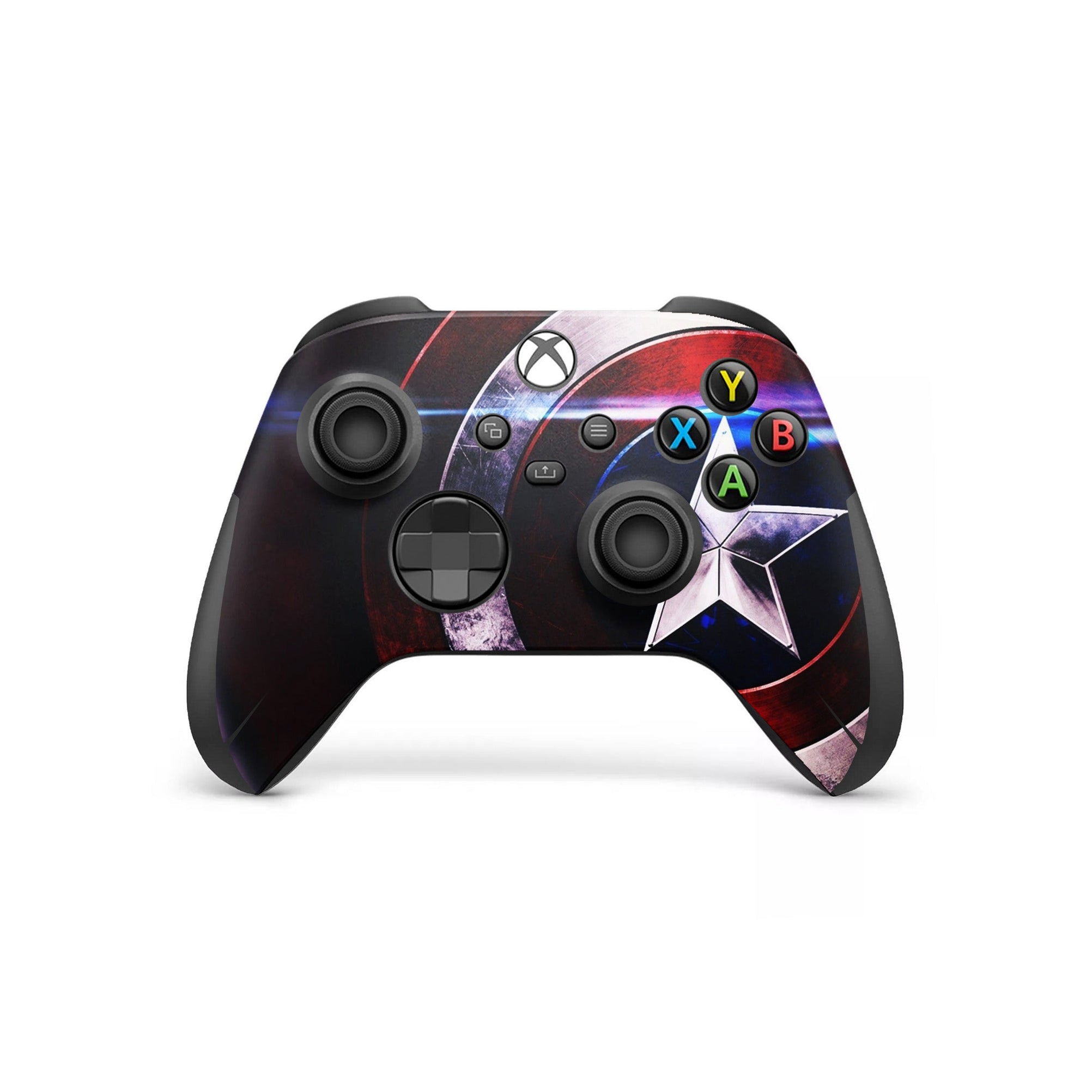 A video game skin featuring a Shield Bearer 3 design for the Xbox Series Wireless Controller.