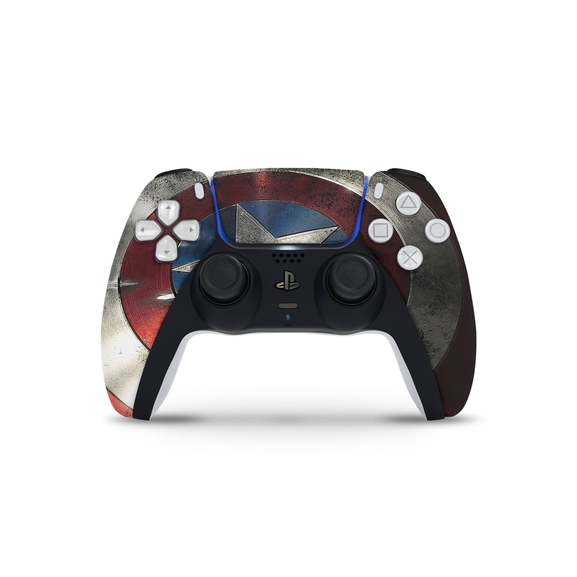 A video game skin featuring a Shield Bearer 6 design for the PS5 Controller.