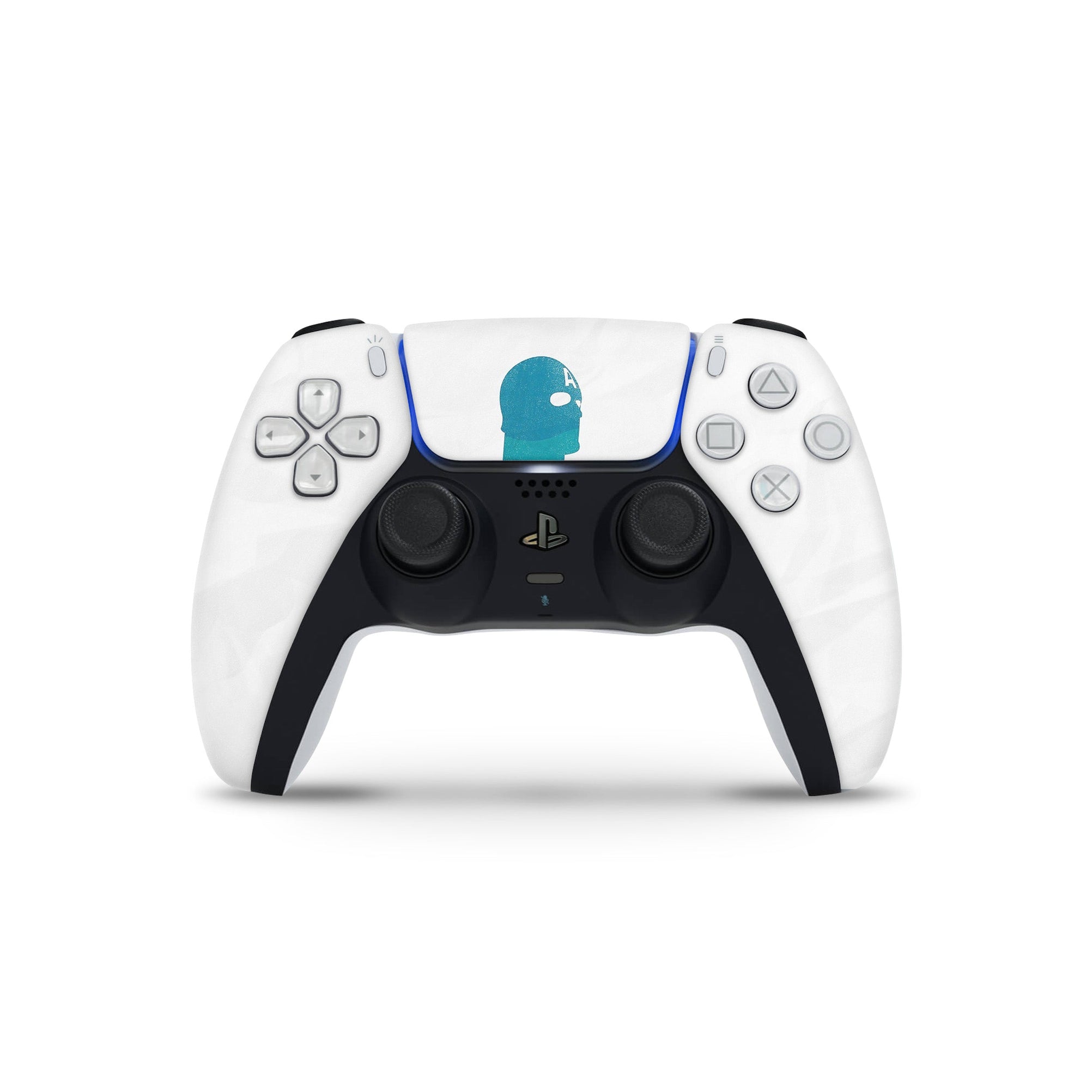 A video game skin featuring a Shield Bearer 7 design for the PS5 Controller.