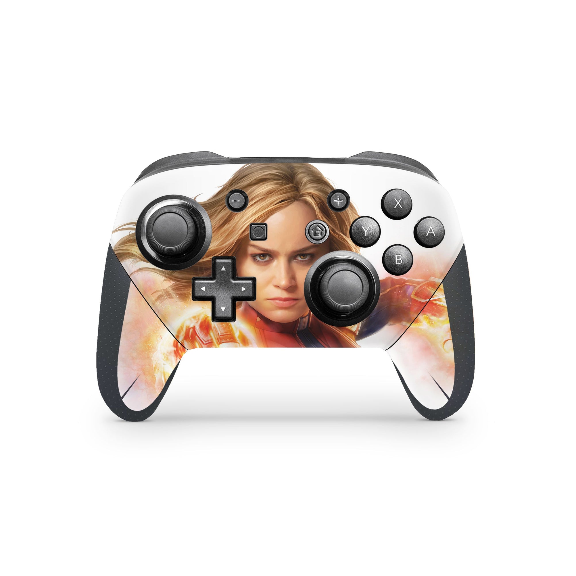 A video game skin featuring a Cosmic Protector 1 design for the Nintendo Switch Pro Controller.