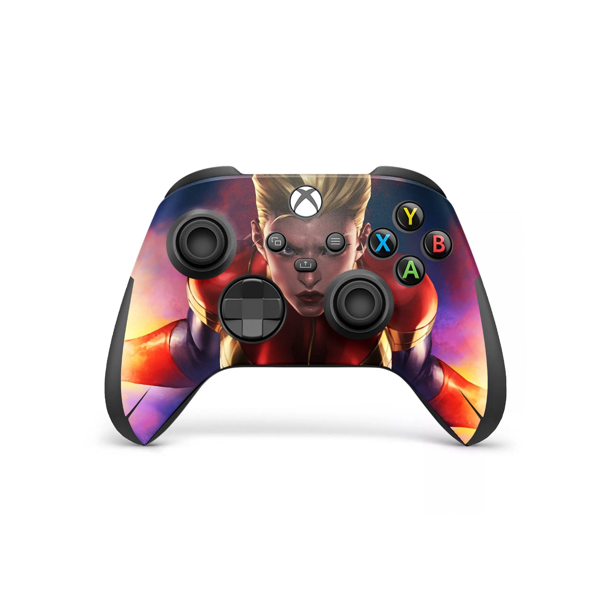 A video game skin featuring a Cosmic Protector 2 design for the Xbox Series Wireless Controller.