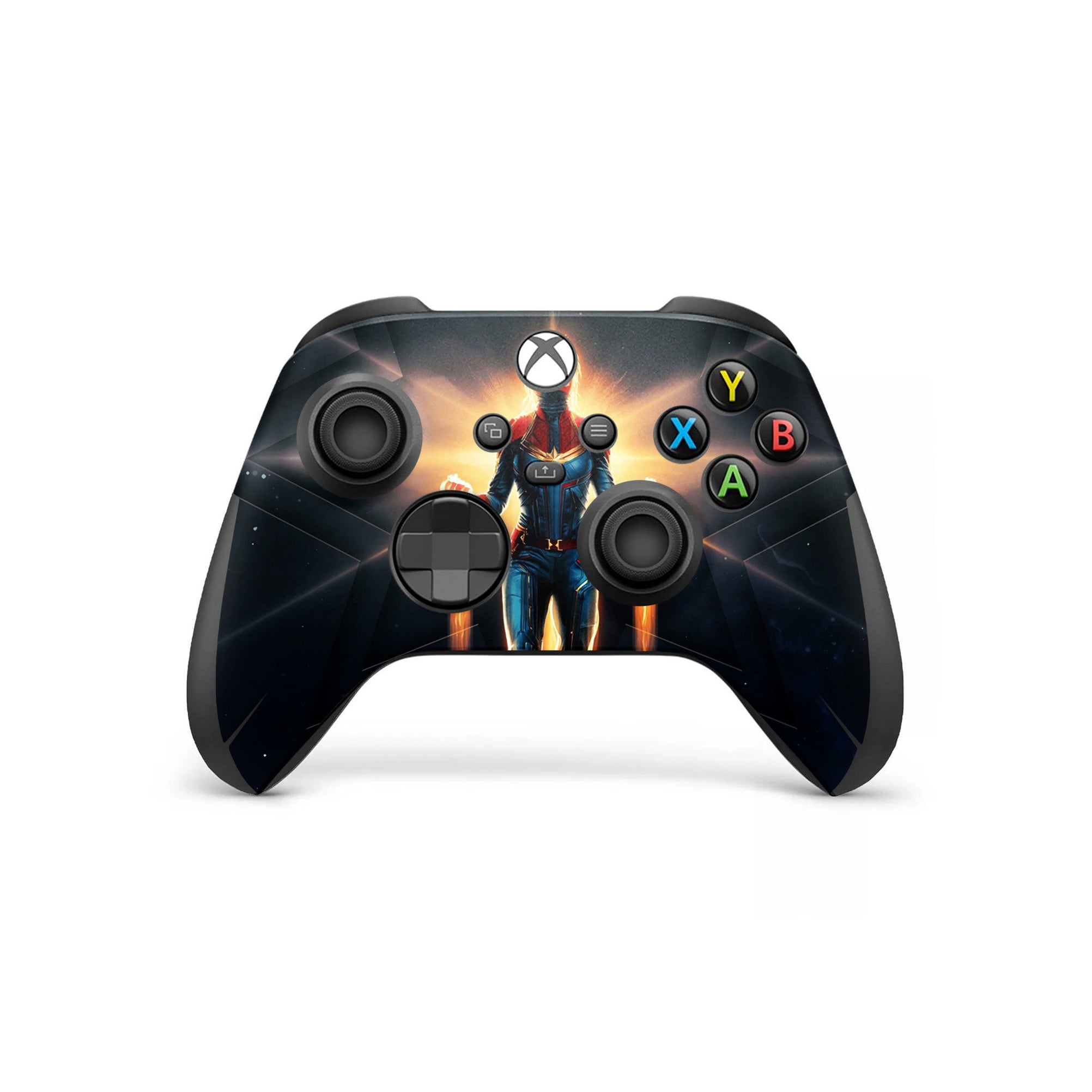 A video game skin featuring a Cosmic Protector 4 design for the Xbox Series Wireless Controller.