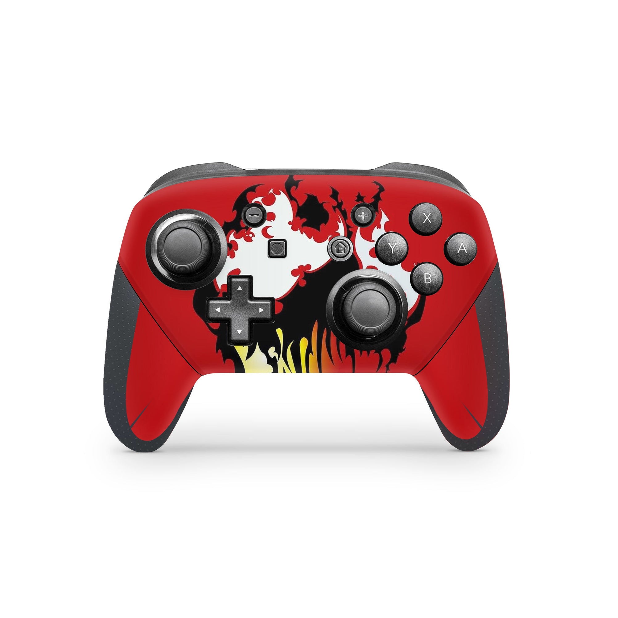 A video game skin featuring a Shadow Parasite Slayer 1 design for the Nintendo Switch Pro Controller.