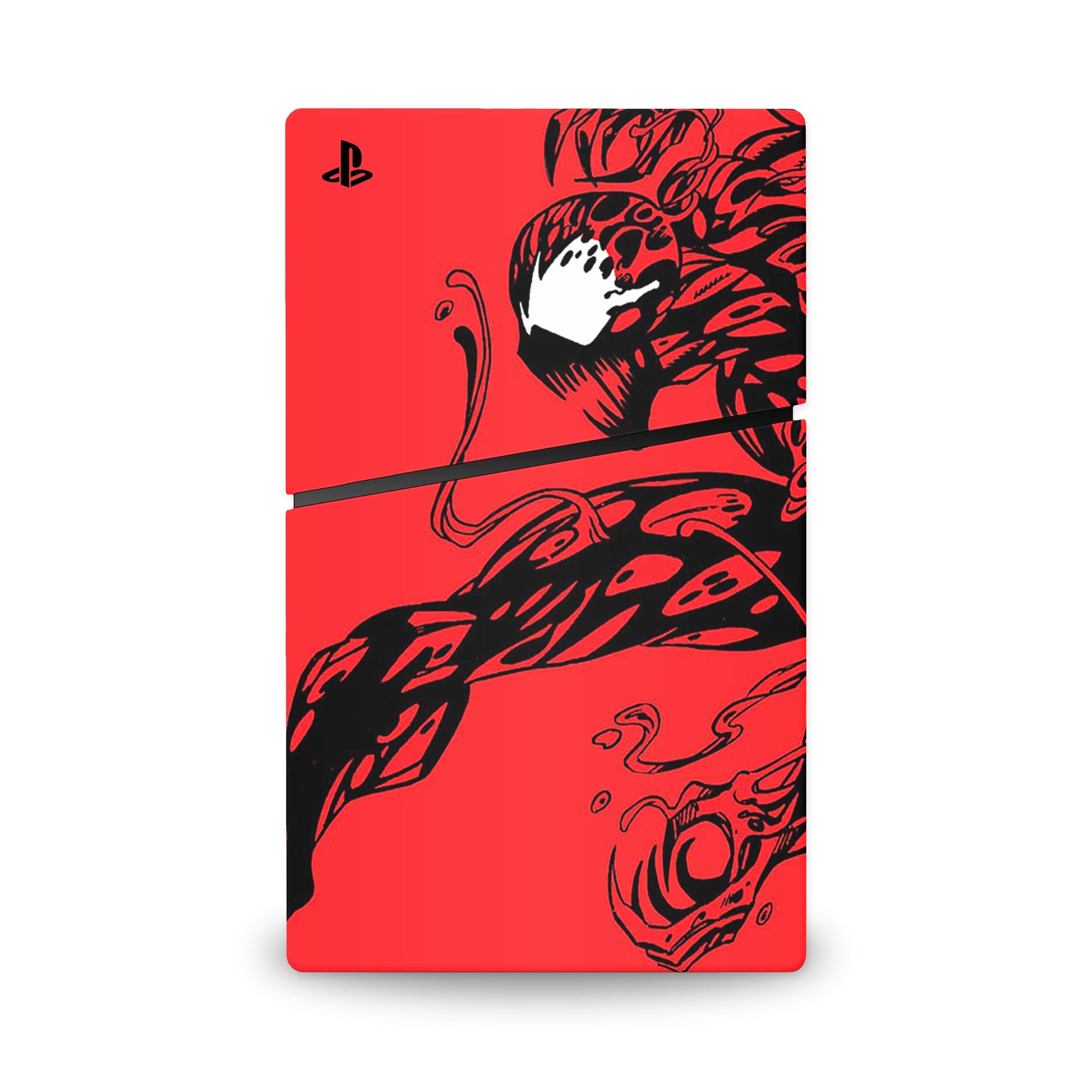 A video game skin featuring a Shadow Parasite Slayer 2 design for the PS5 Slim.