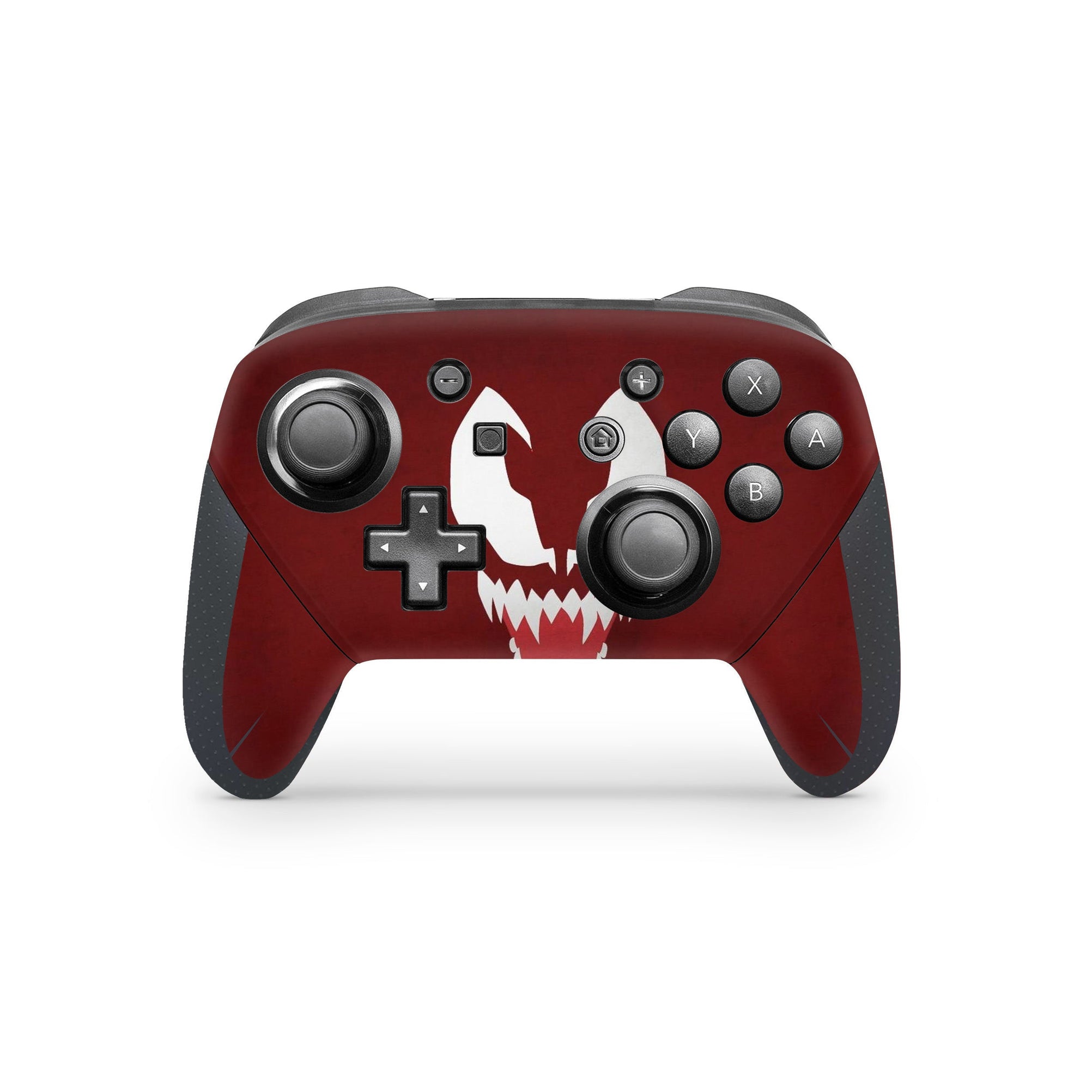 A video game skin featuring a Shadow Parasite Slayer 3 design for the Nintendo Switch Pro Controller.