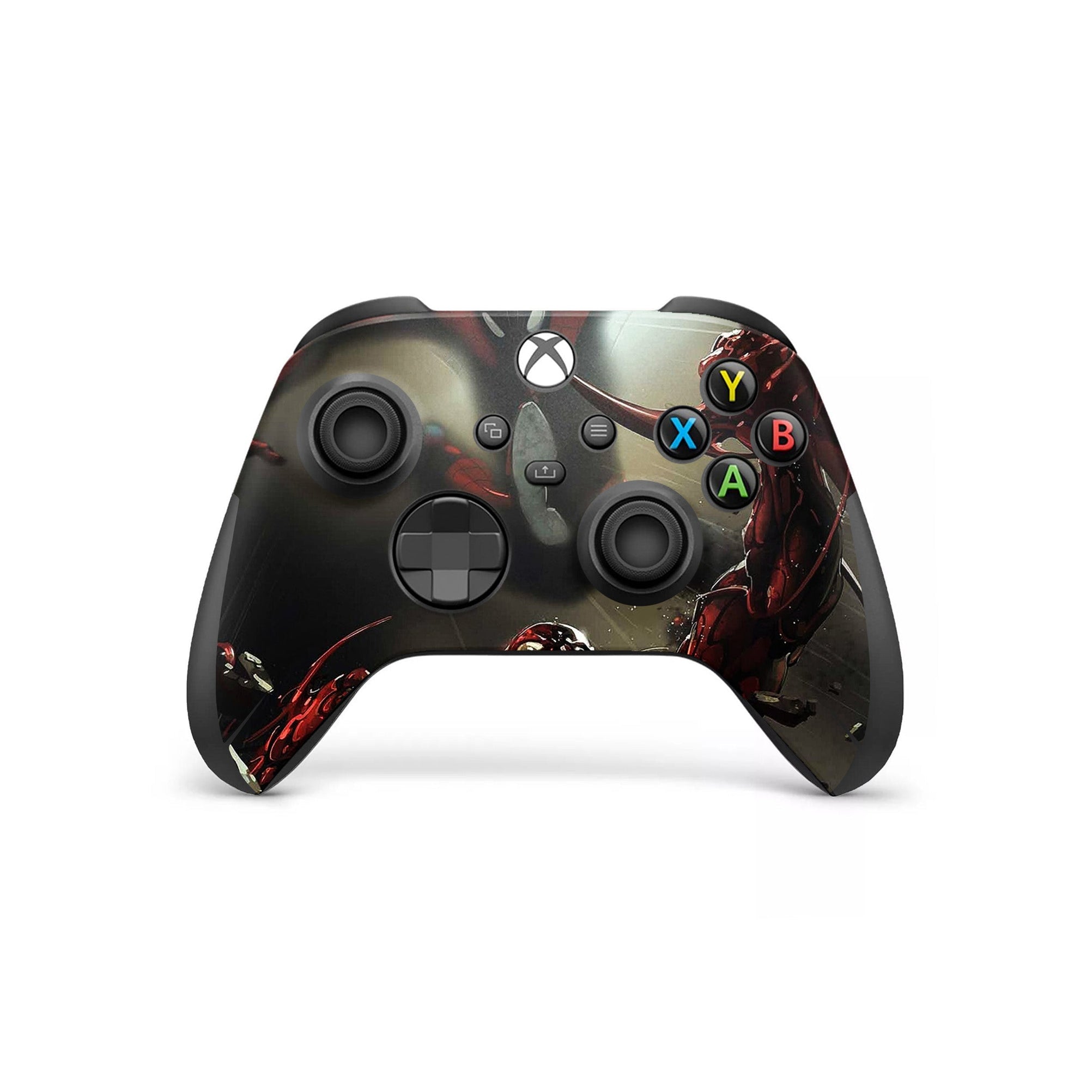 A video game skin featuring a Shadow Parasite Slayer 4 design for the Xbox Series X Controller.