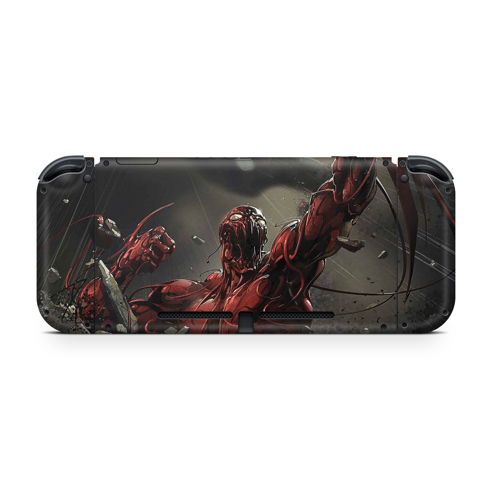 A video game skin featuring a Shadow Parasite Slayer 4 design for the Nintendo Switch.