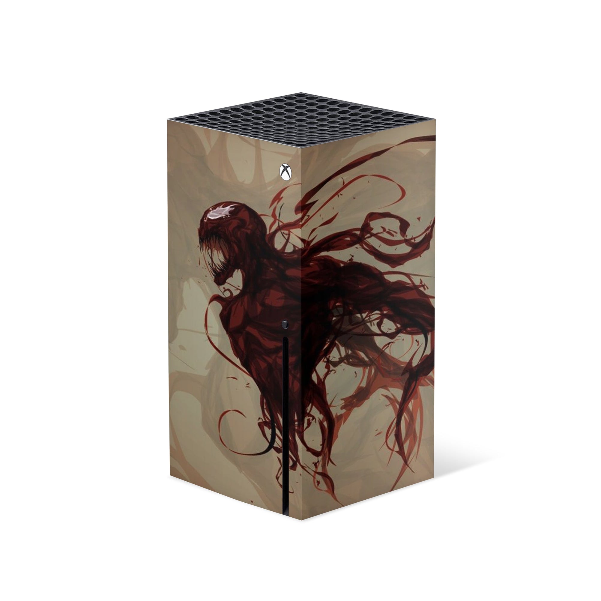 A video game skin featuring a Shadow Parasite Slayer 5 design for the Xbox Series X.