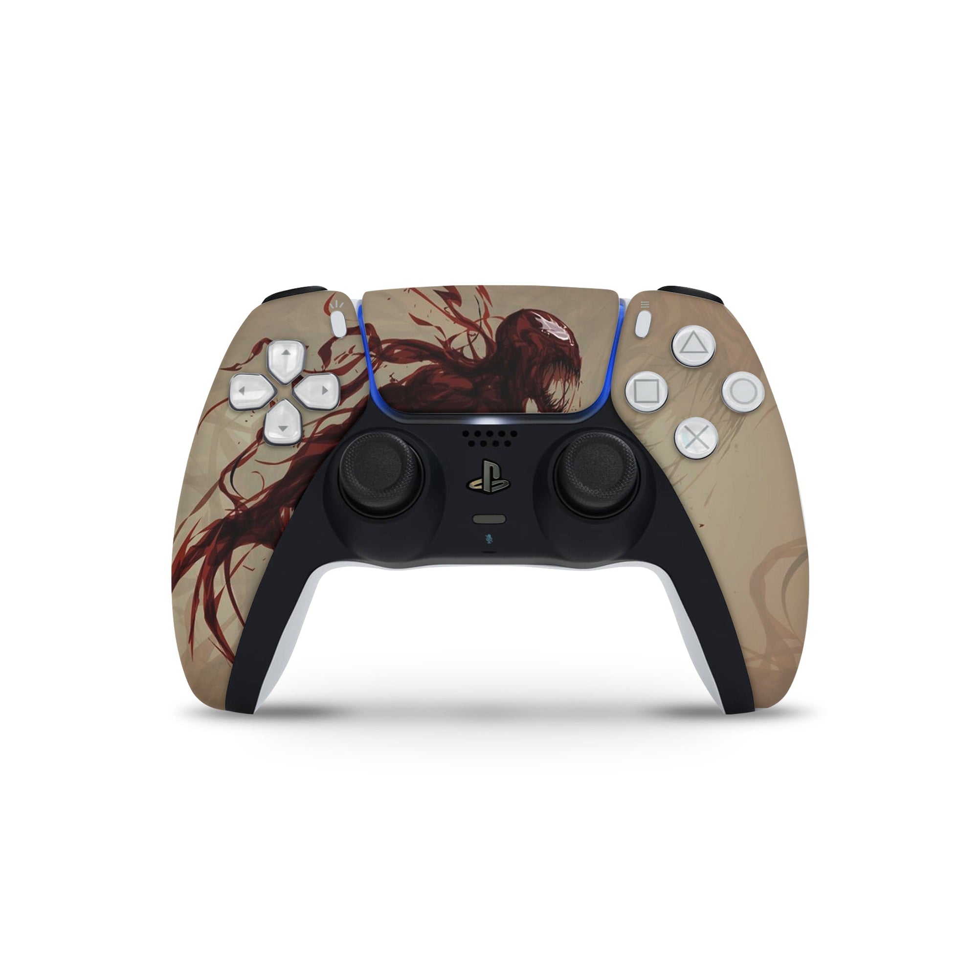 A video game skin featuring a Shadow Parasite Slayer 5 design for the PS5 Controller.