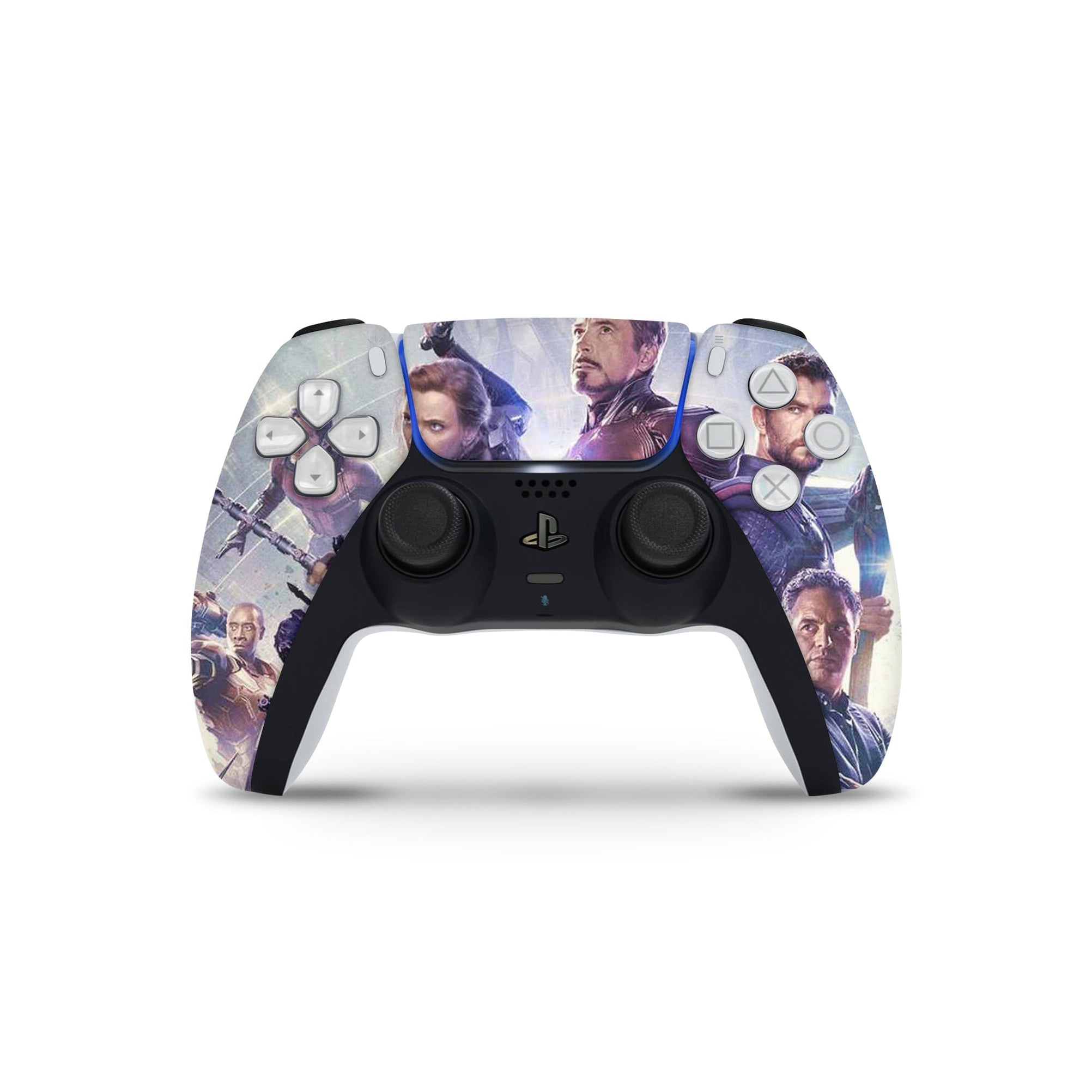 A video game skin featuring a Universe Defenders design for the PS5 Controller.