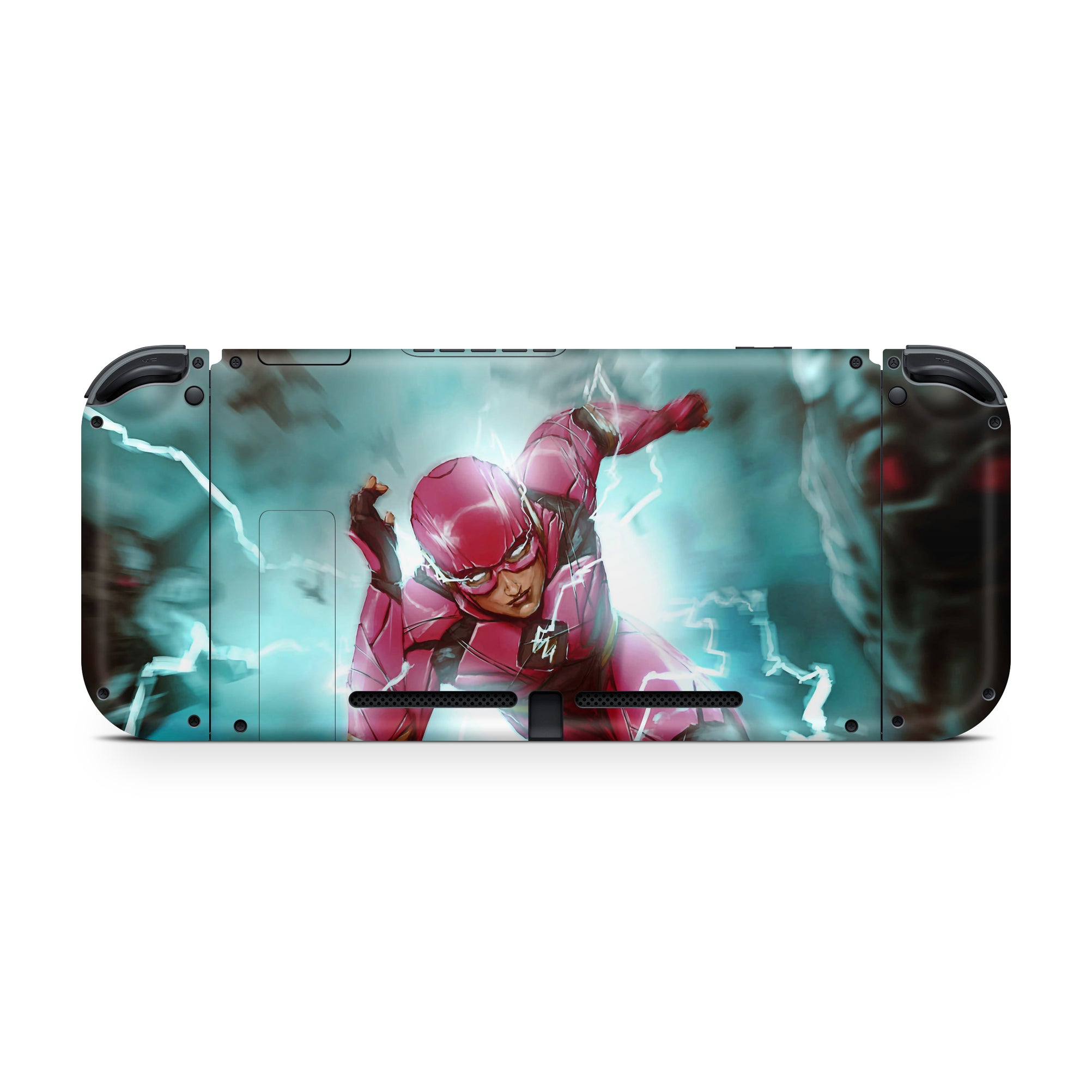 A video game skin featuring a Red Velocity 1 design for the Nintendo Switch.