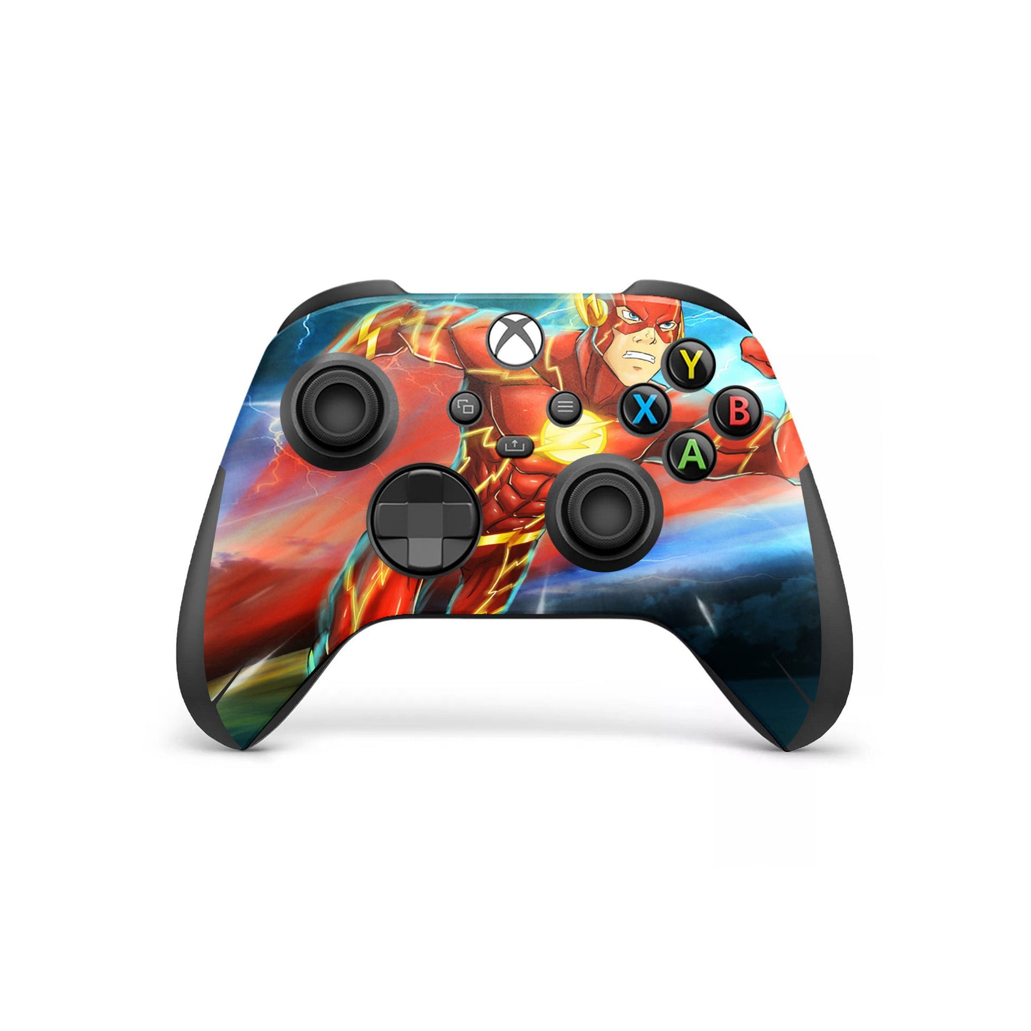 A video game skin featuring a Red Velocity 2 design for the Xbox Series Wireless Controller.