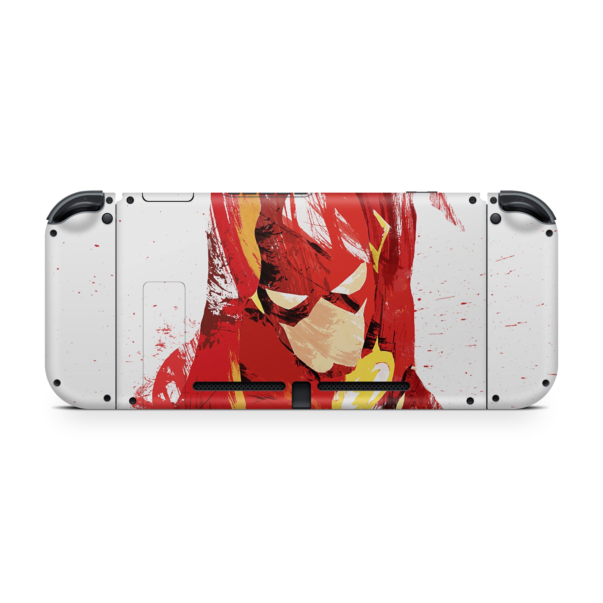 A video game skin featuring a Red Velocity 4 design for the Nintendo Switch.