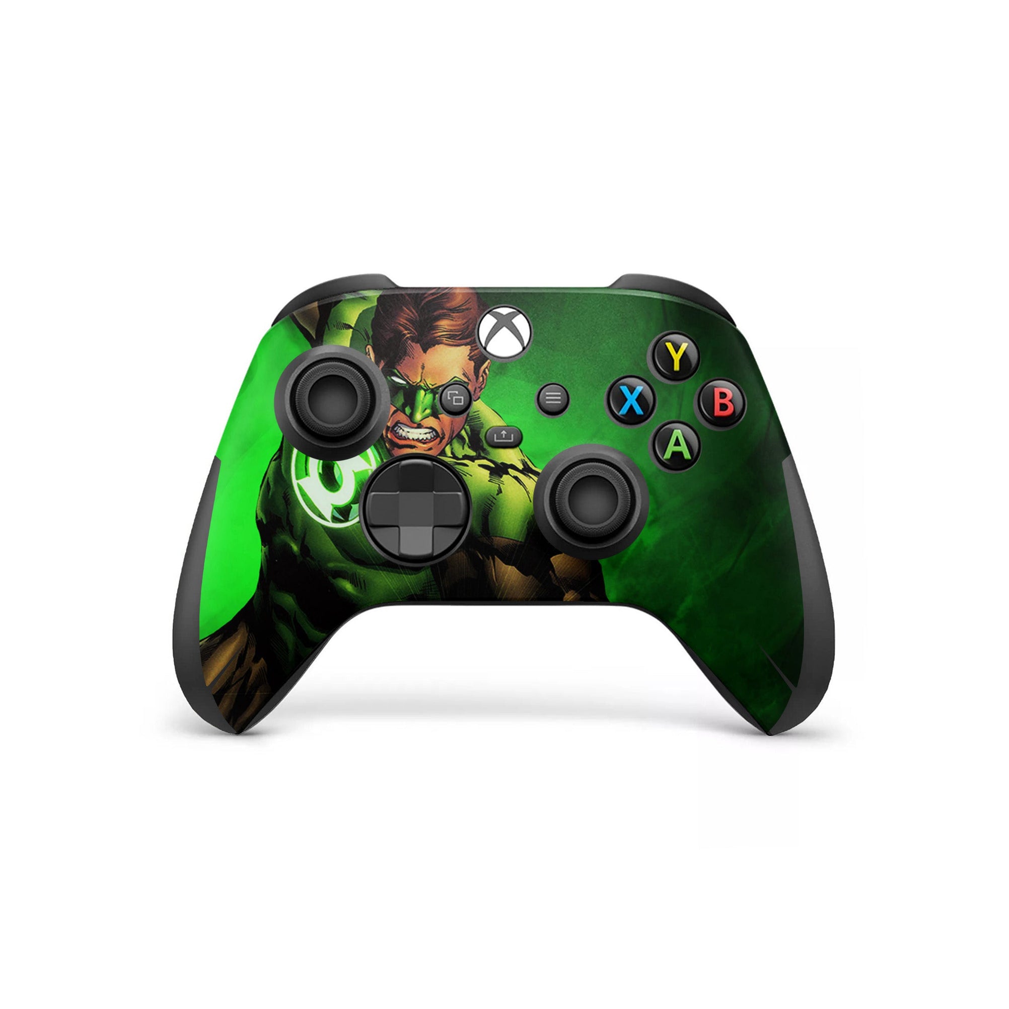 A video game skin featuring a Emerald Guardian 2 design for the Xbox Series Wireless Controller.