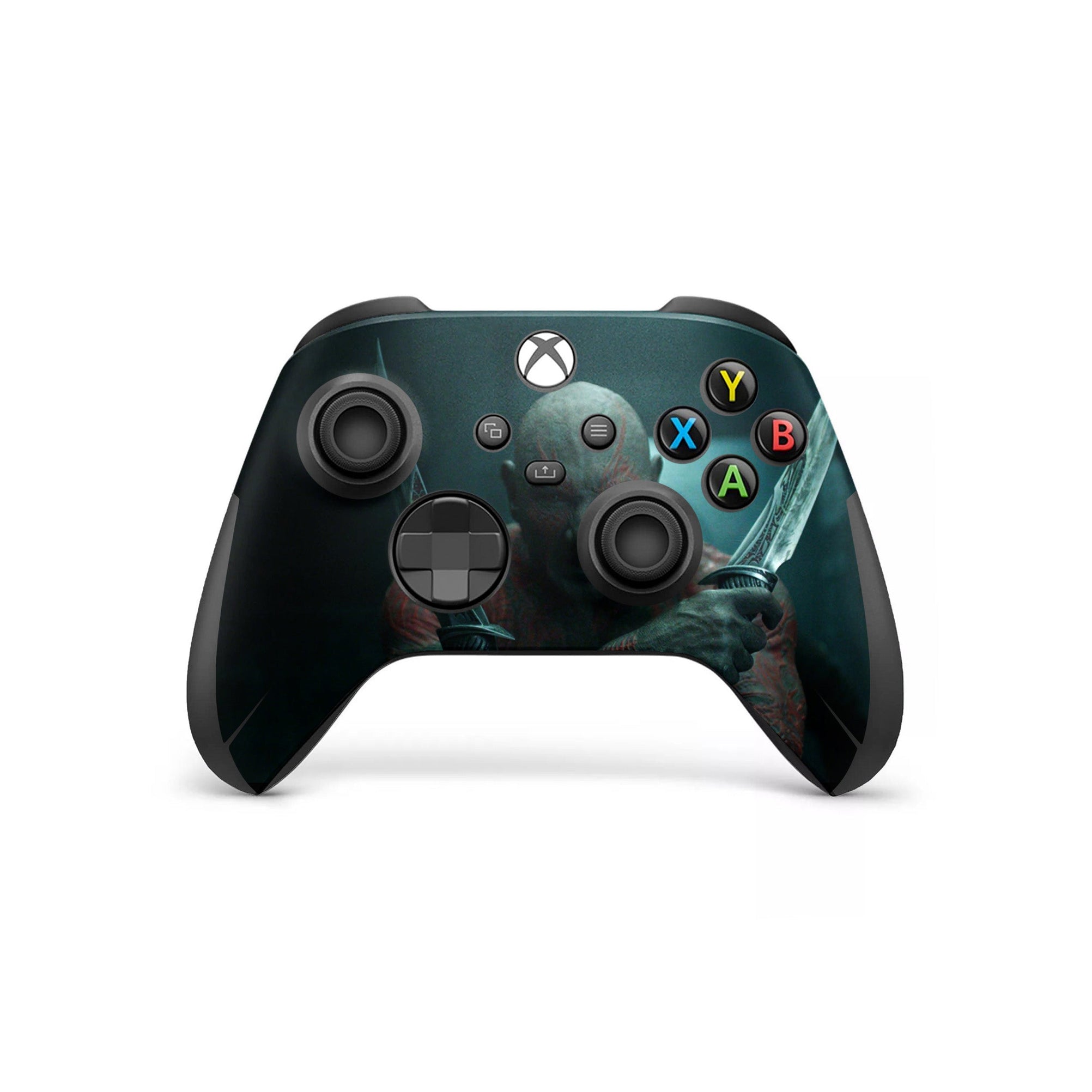 A video game skin featuring a Destroyer Warrior 1 design for the Xbox Series Wireless Controller.