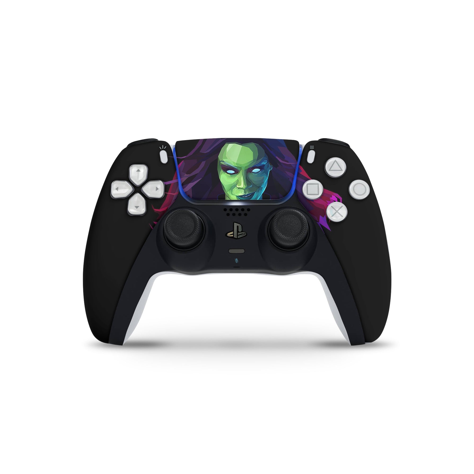 A video game skin featuring a Galaxy Assassin 5 design for the PS5 Controller.