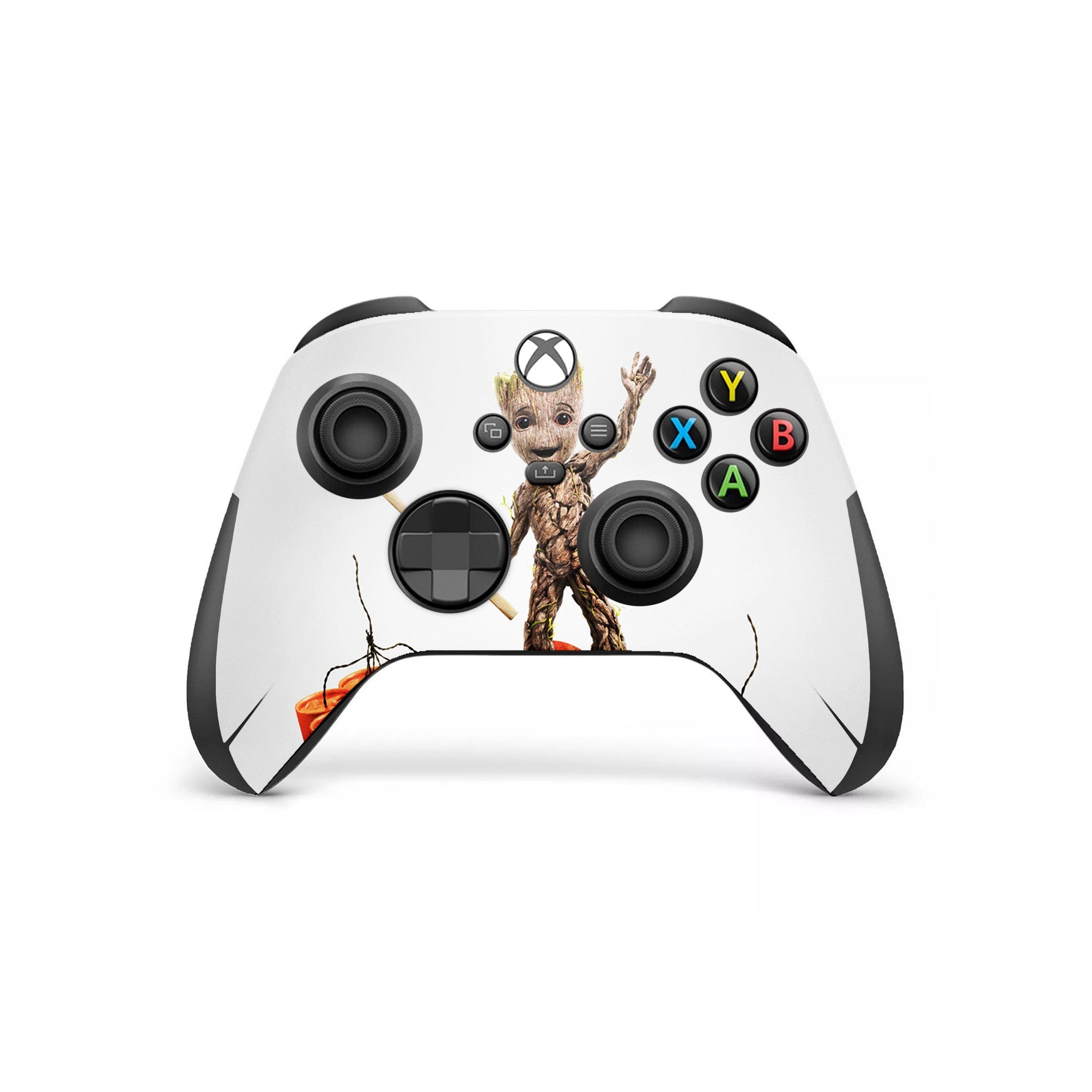 A video game skin featuring a Floral Colossus 2 design for the Xbox Series Wireless Controller.