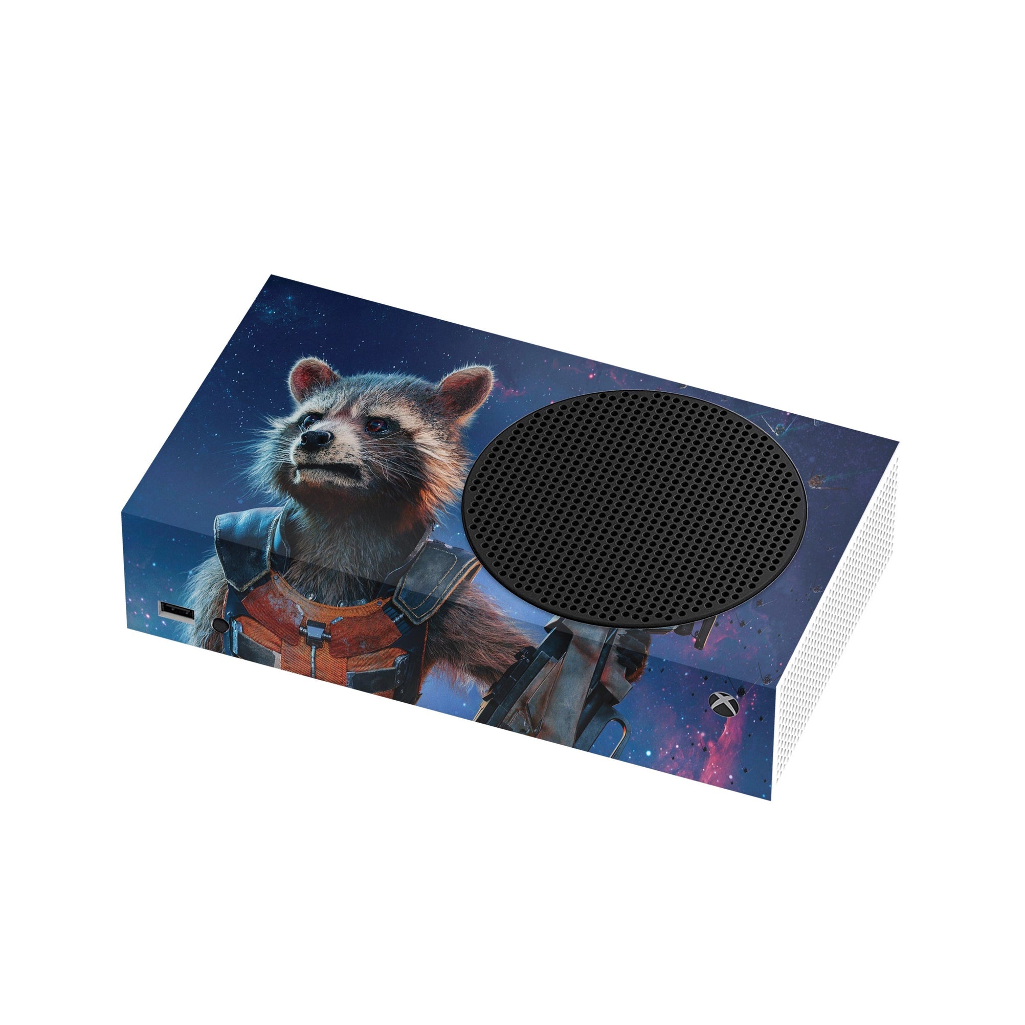 A video game skin featuring a Astro Bandit 1 design for the Xbox Series S.