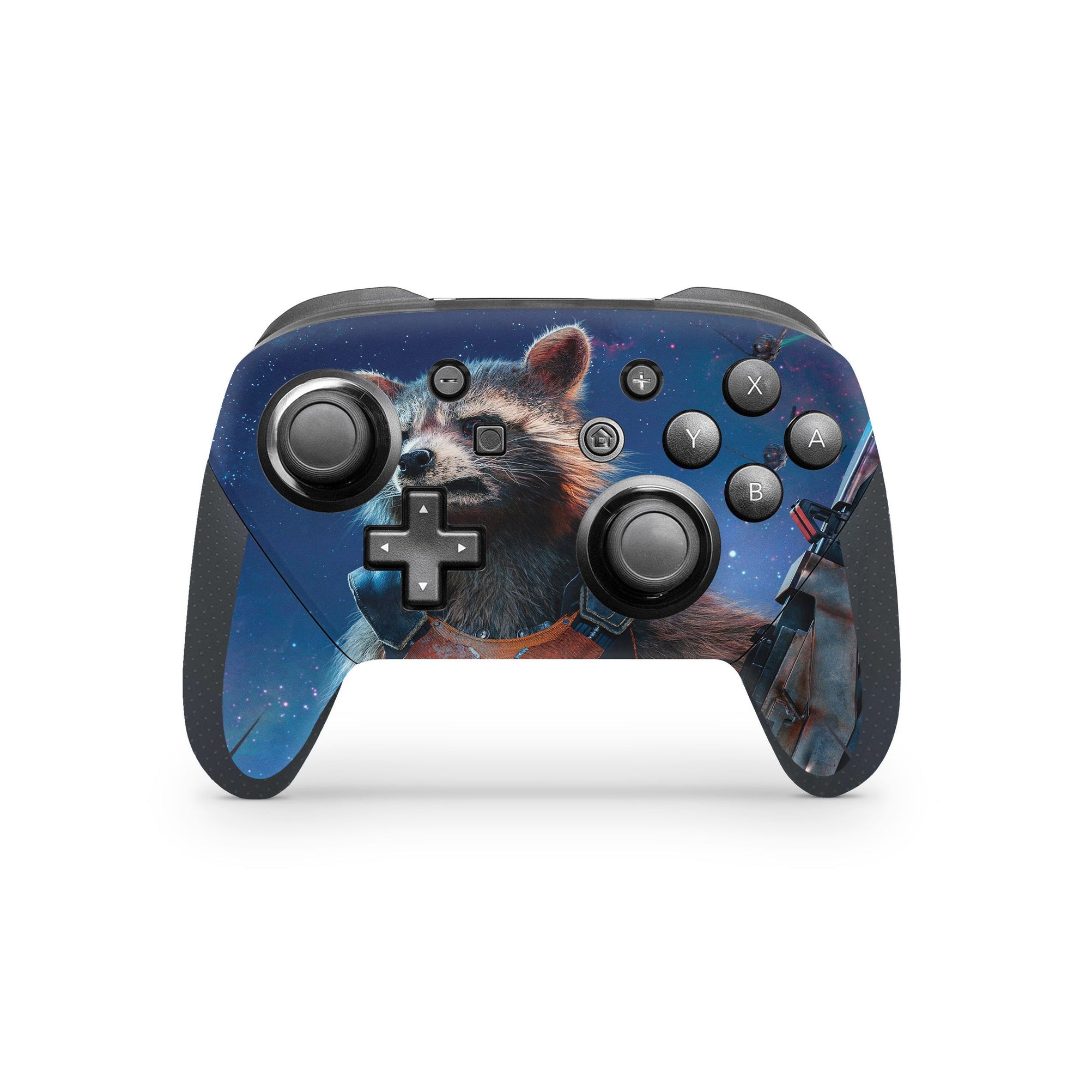 A video game skin featuring a Astro Bandit 1 design for the Nintendo Switch Pro Controller.