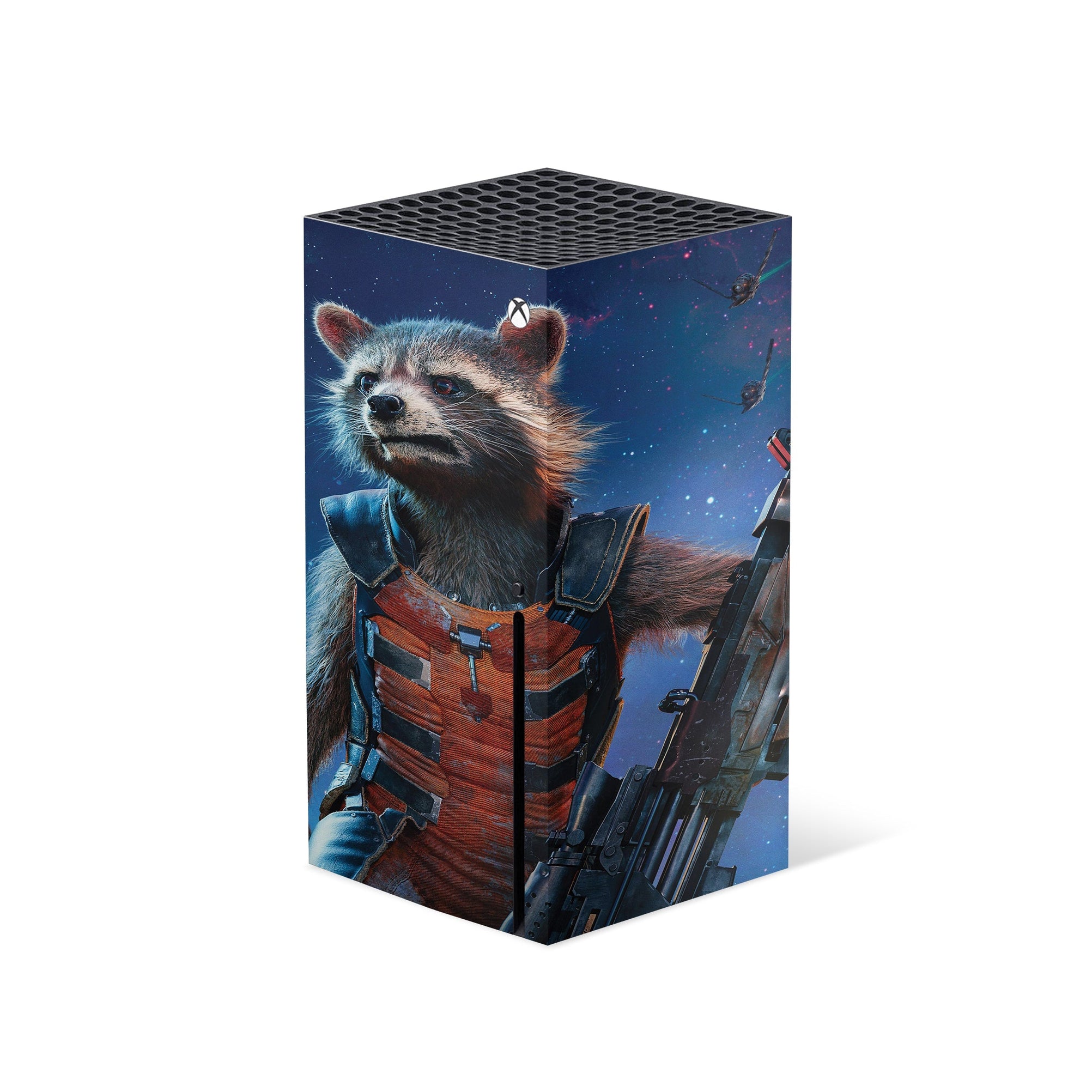 A video game skin featuring a Astro Bandit 1 design for the Xbox Series X.