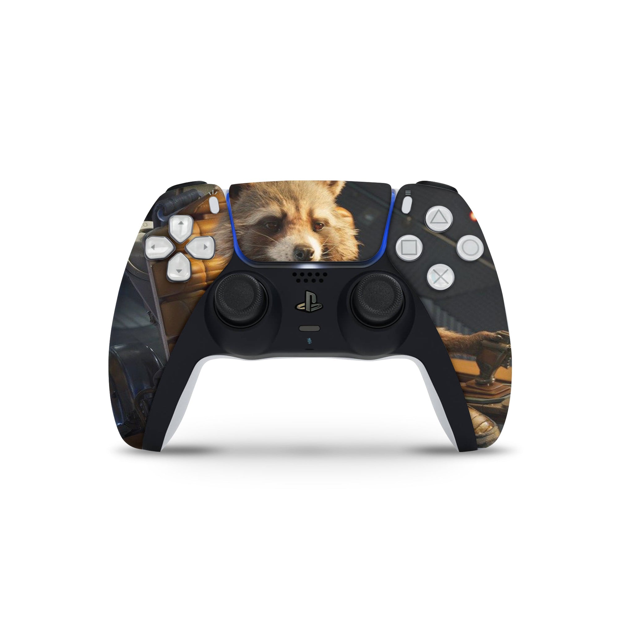 A video game skin featuring a Astro Bandit 2 design for the PS5 Controller.