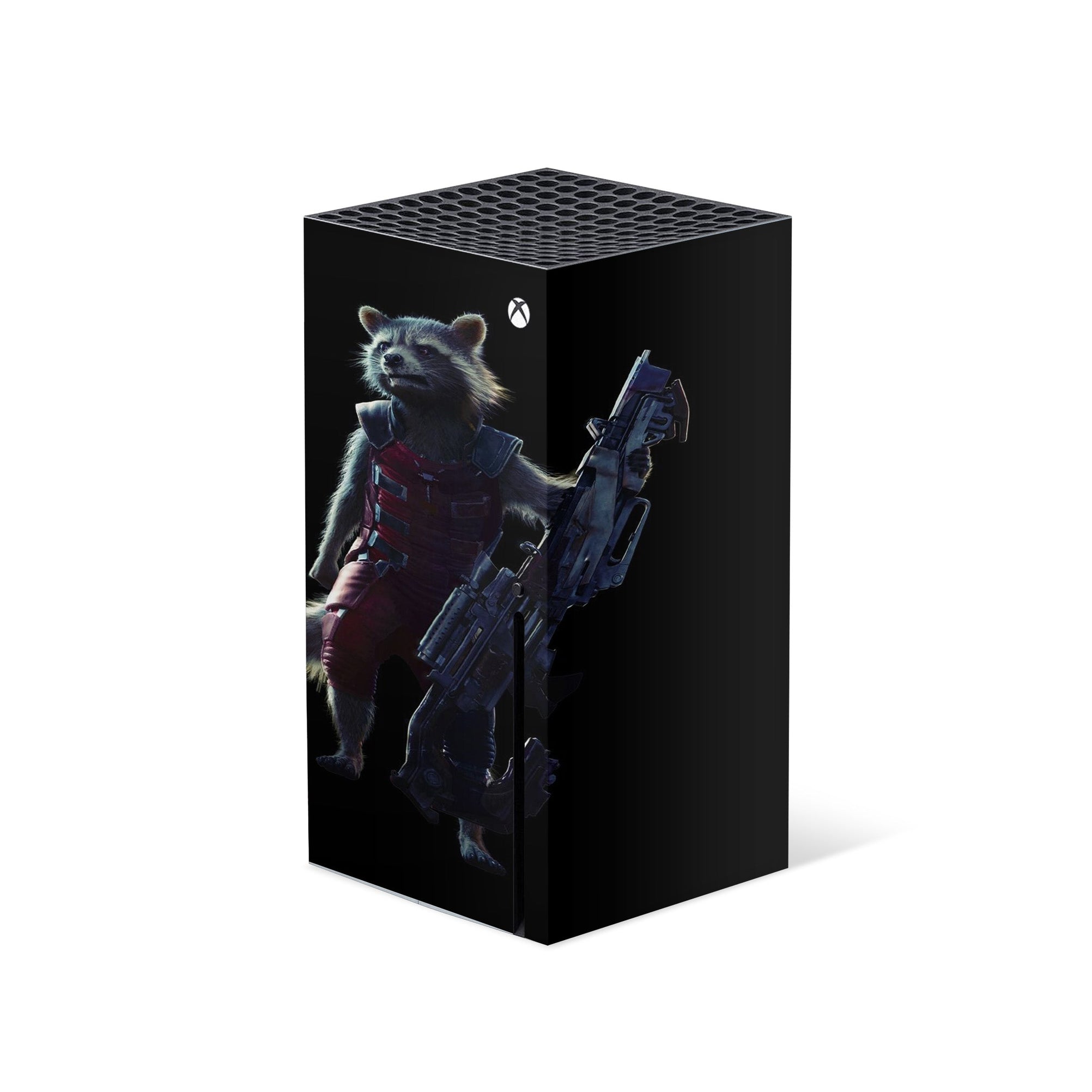 A video game skin featuring a Astro Bandit 3 design for the Xbox Series X.