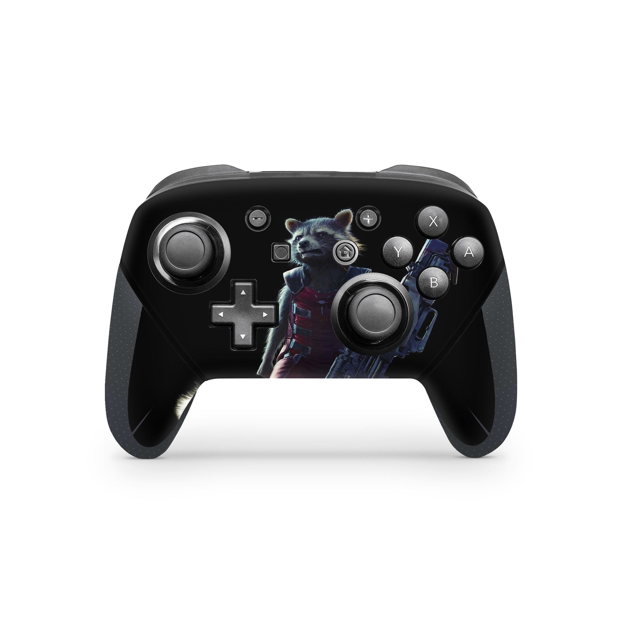 A video game skin featuring a Astro Bandit 3 design for the Nintendo Switch Pro Controller.