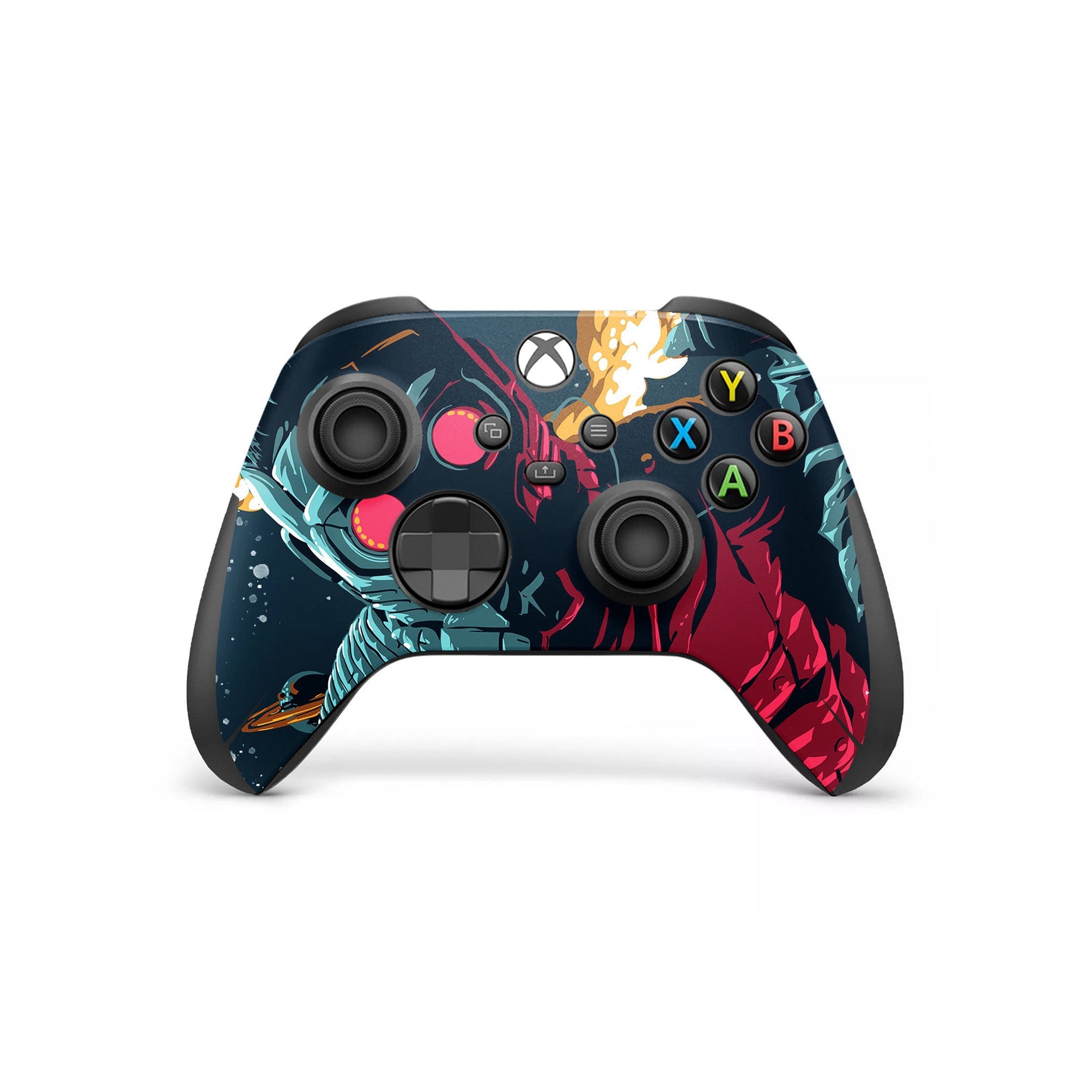 A video game skin featuring a Legendary Outlaw 3 design for the Xbox Series X Controller.