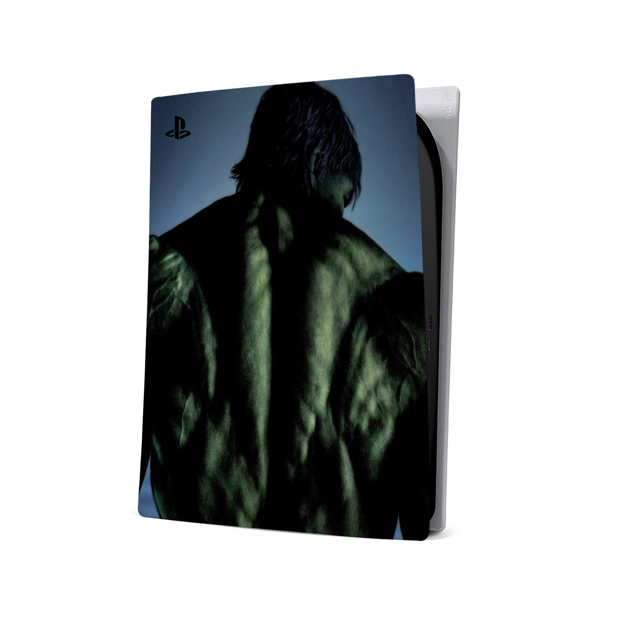 A video game skin featuring a Colossal Green Titan 1 design for the PS5.