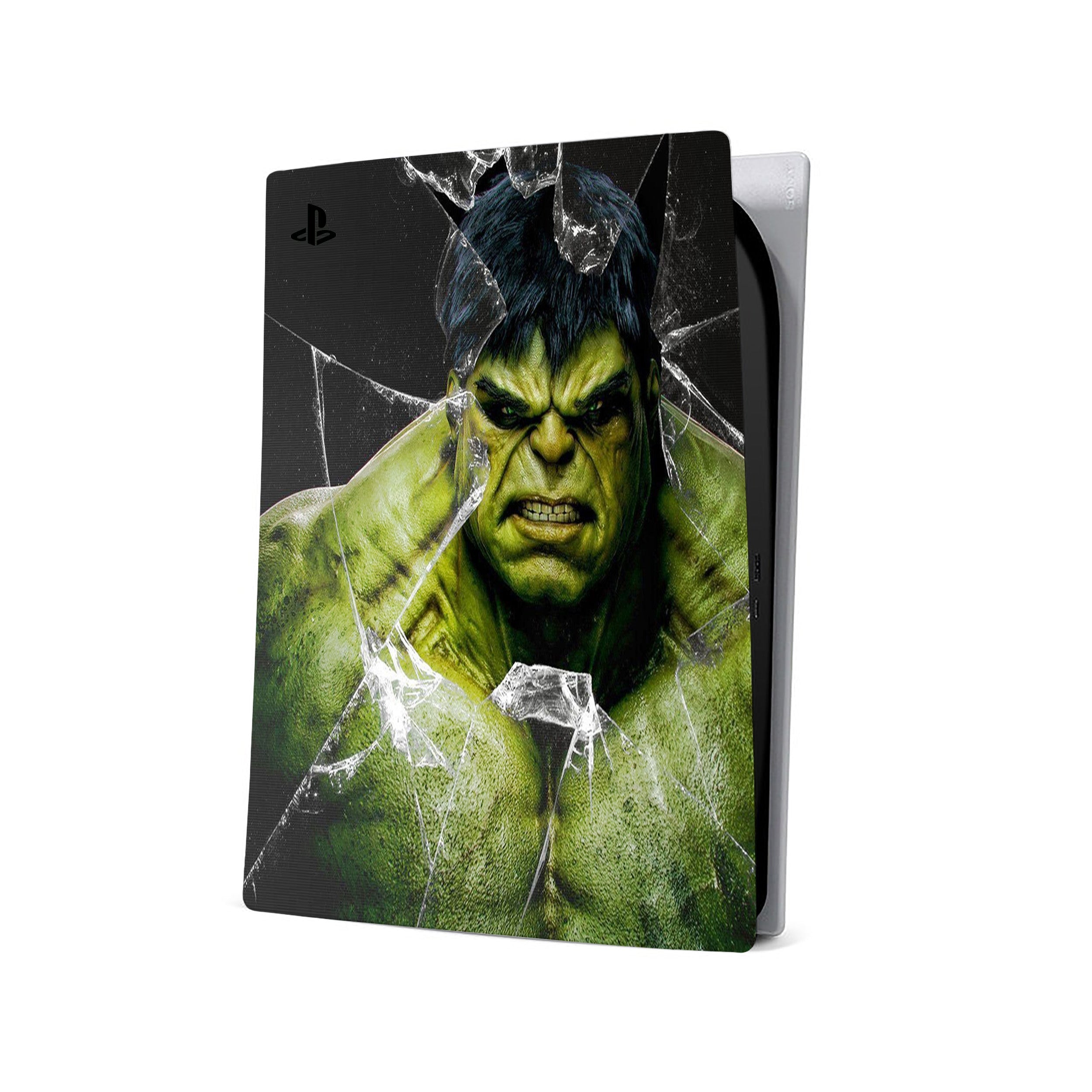 A video game skin featuring a Colossal Green Titan 3 design for the PS5.