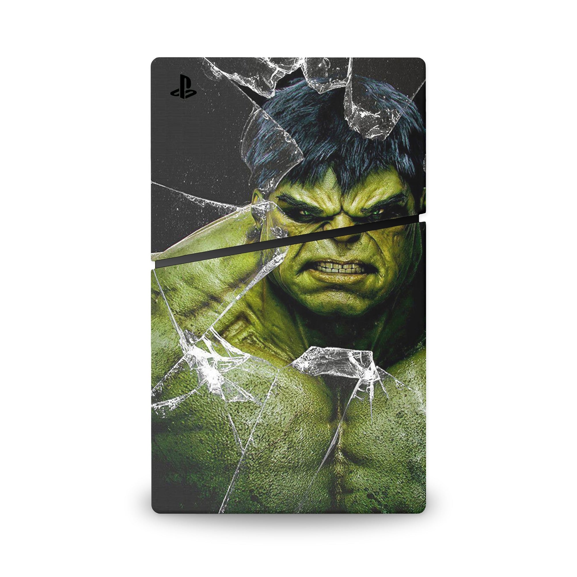 A video game skin featuring a Colossal Green Titan 3 design for the PS5 Slim Digital.