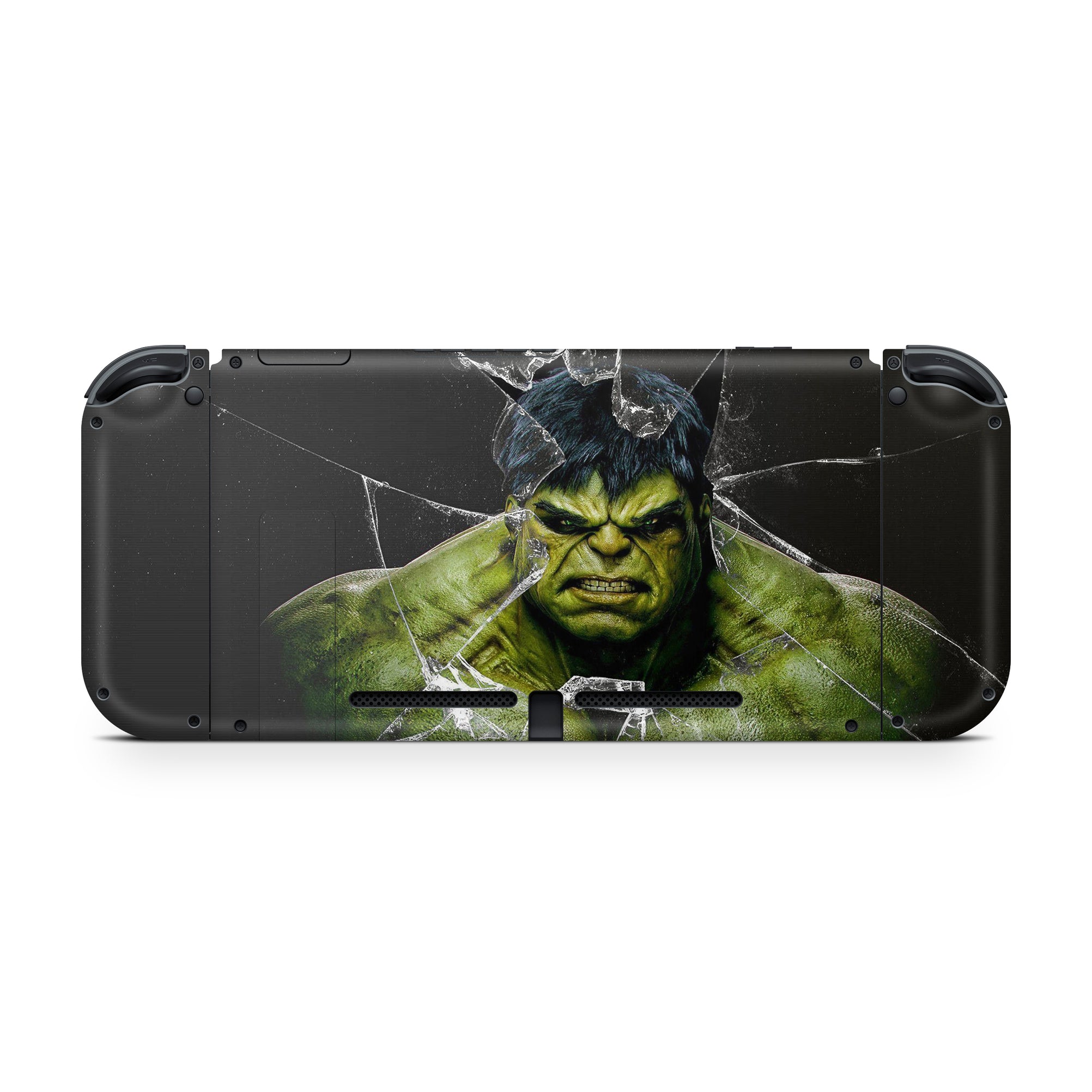 A video game skin featuring a Colossal Green Titan 3 design for the Nintendo Switch.